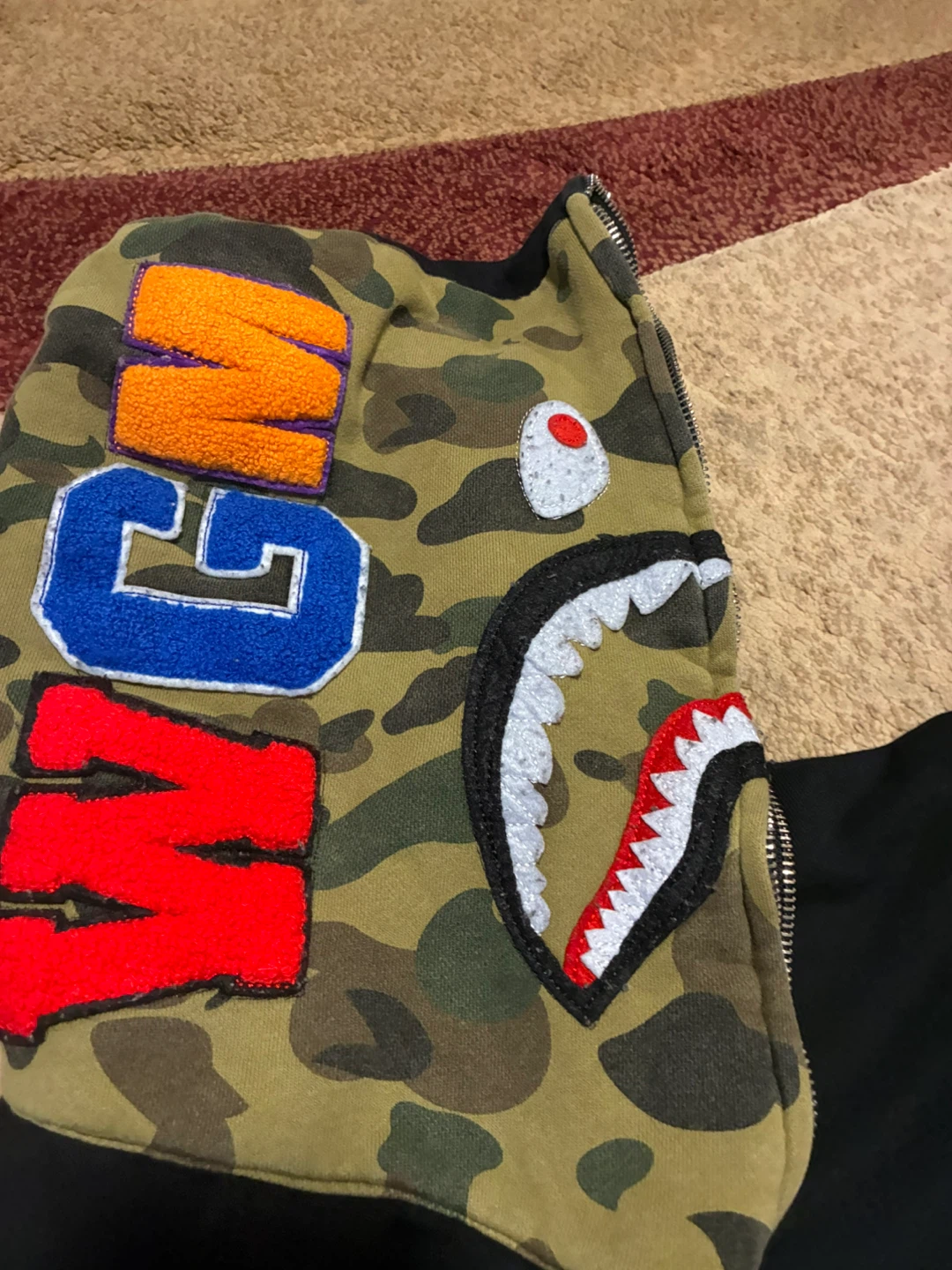 A Bathing Ape Shark Full Zip Hoodie - photo 3