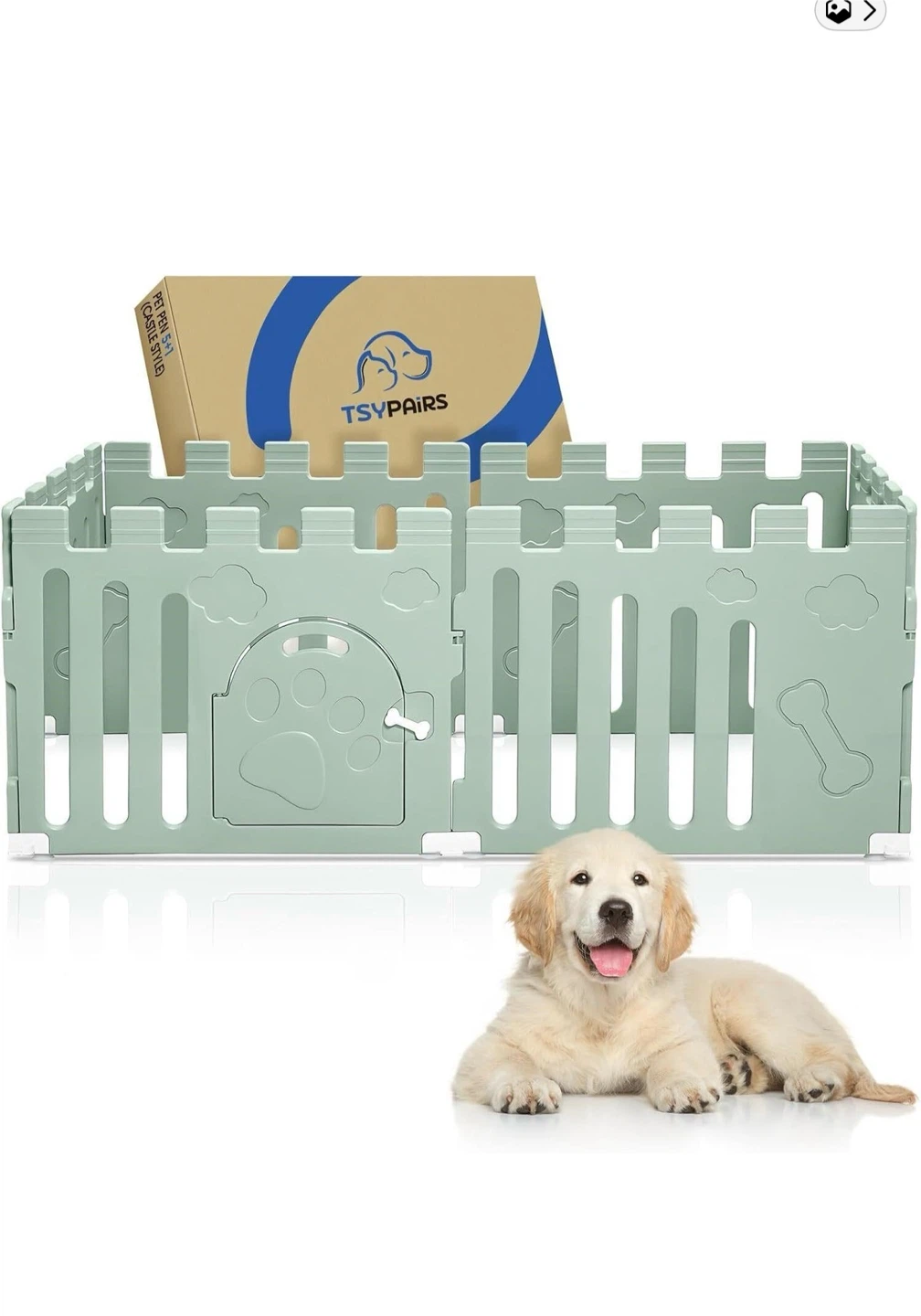 Brand New in the Box Dog Crate / Playpen with Door