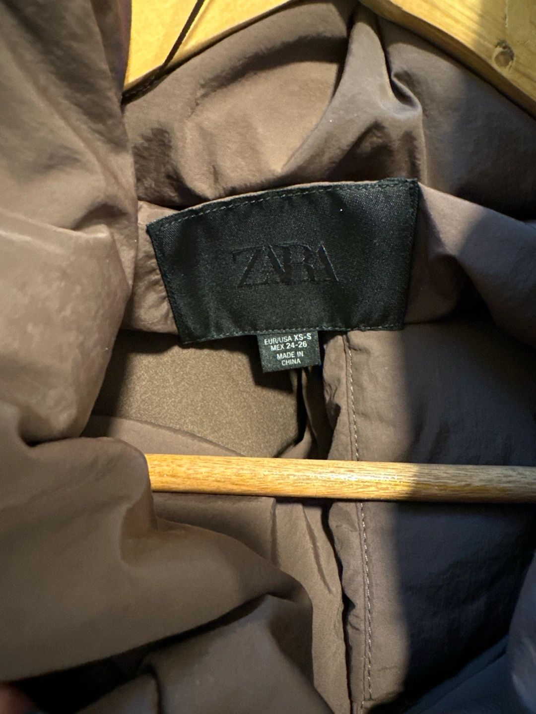 Zara Brown Puffer Jacket - photo 2
