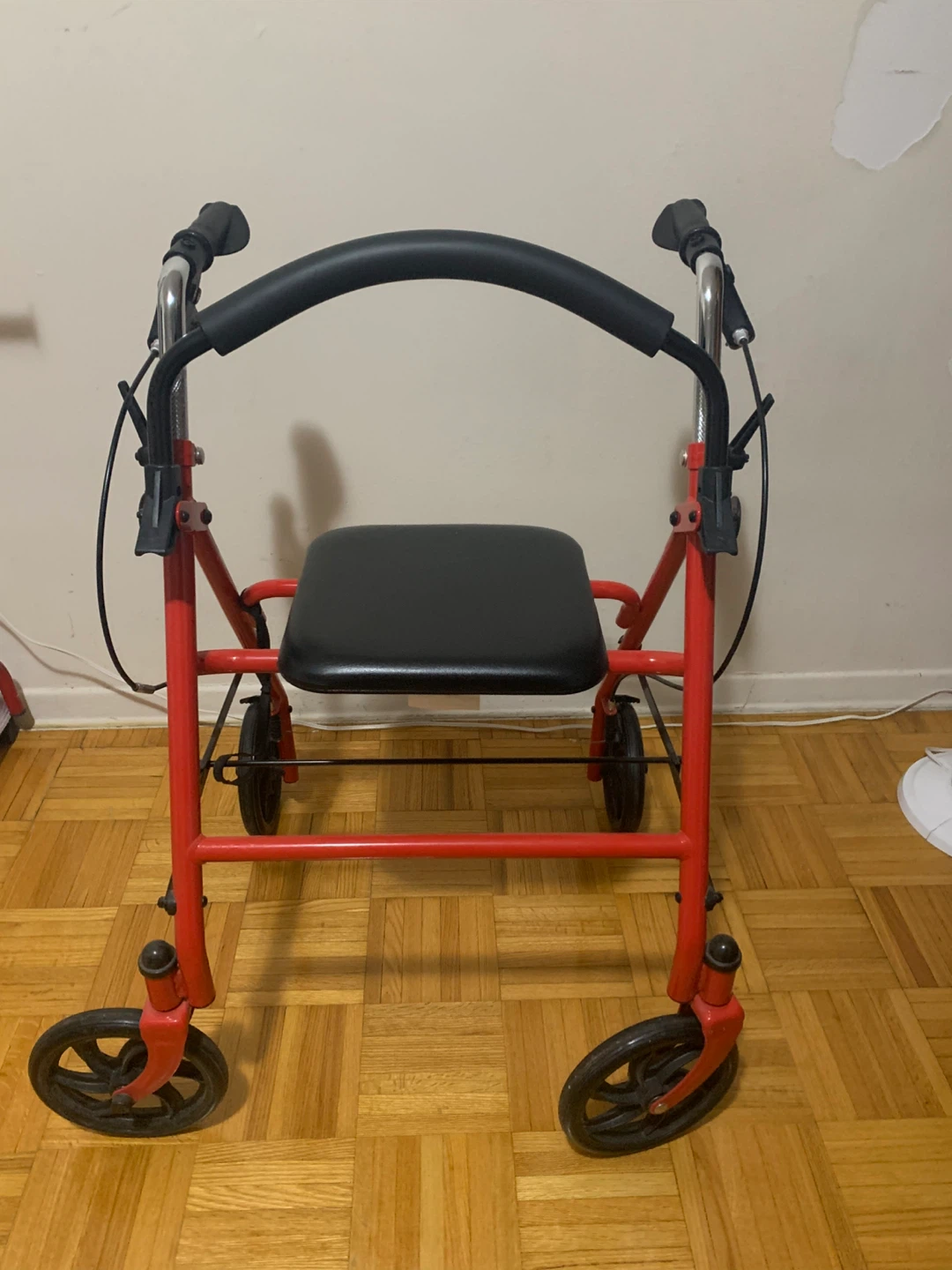 Guardian Red Four-Wheel Rollator Walker - photo 4