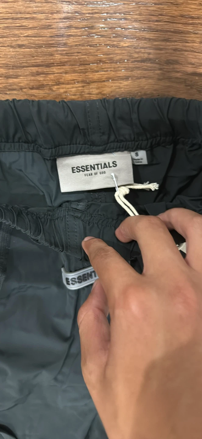 Essentials Fear of God Nylon Track Pants - Size Small - photo 4