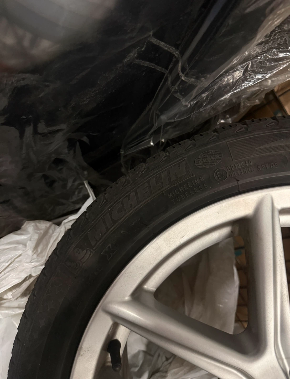 Lexus IS350 OEM 17” Wheels & Michelin Winter Tires – 225/45R17 - photo 3
