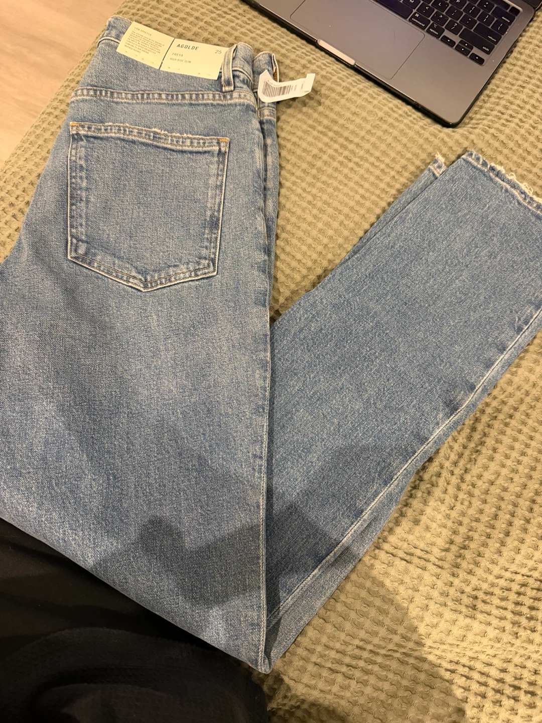 AGOLDE Freya High Rise Slim Jeans