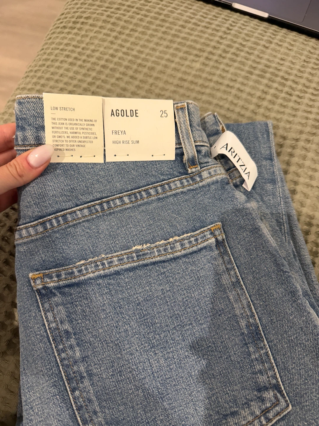 AGOLDE Freya High Rise Slim Jeans - photo 2