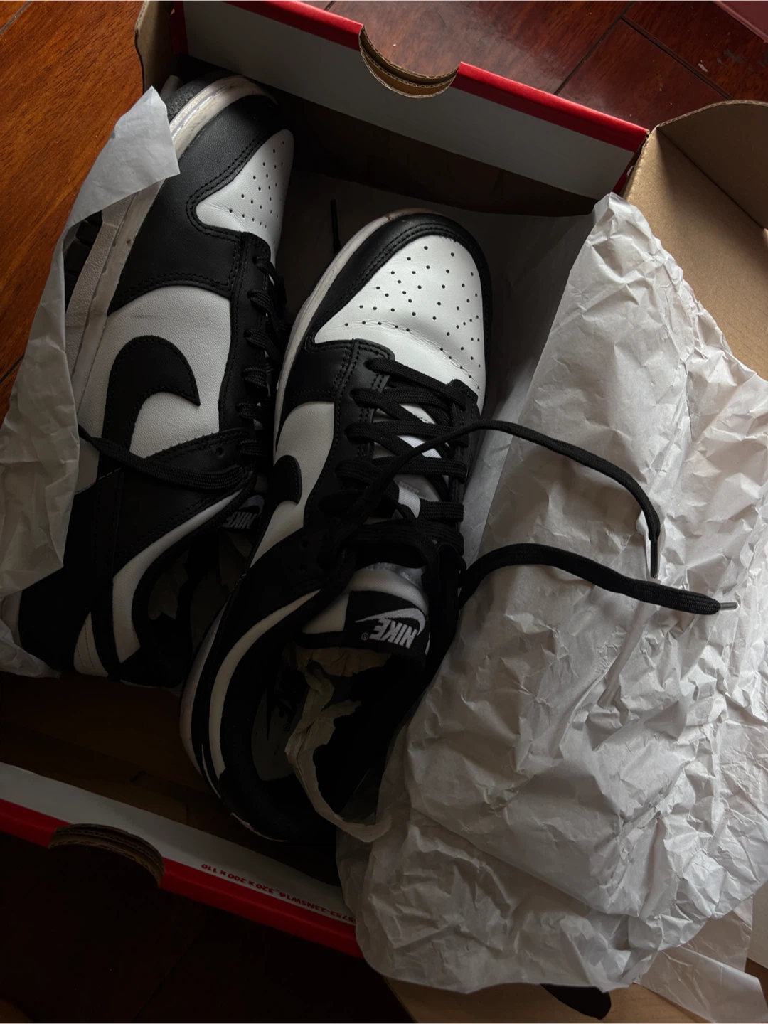 Nike Dunk Low Black White - photo 2