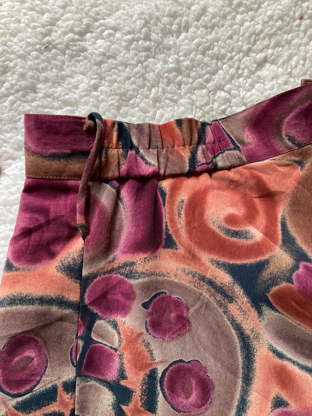 Abstract Print Midi Skirt Size 4 - photo 3