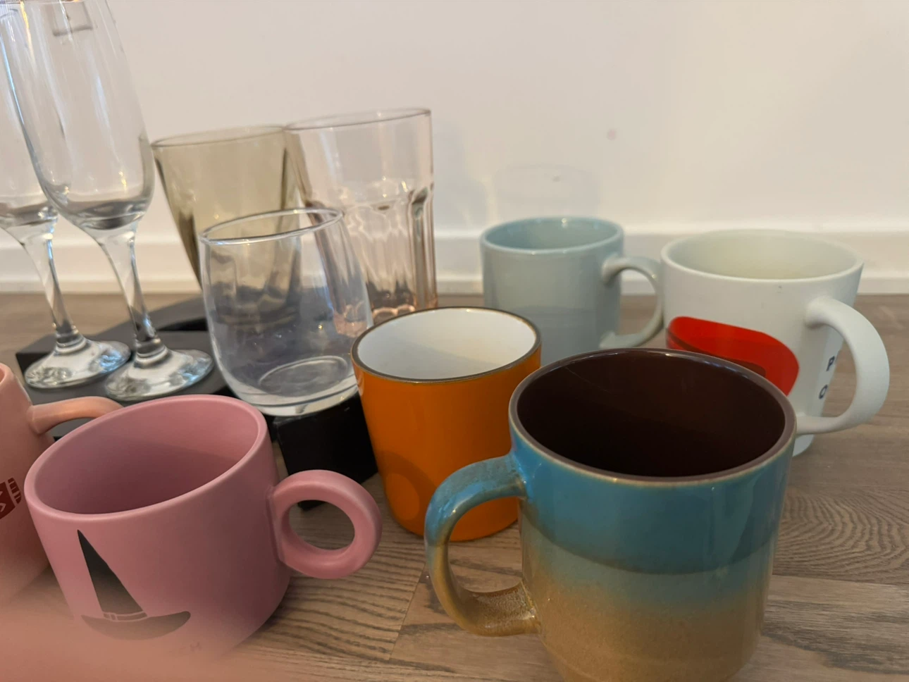 $5 for all Bundle Collection of indigo mugs and glassware - photo 4