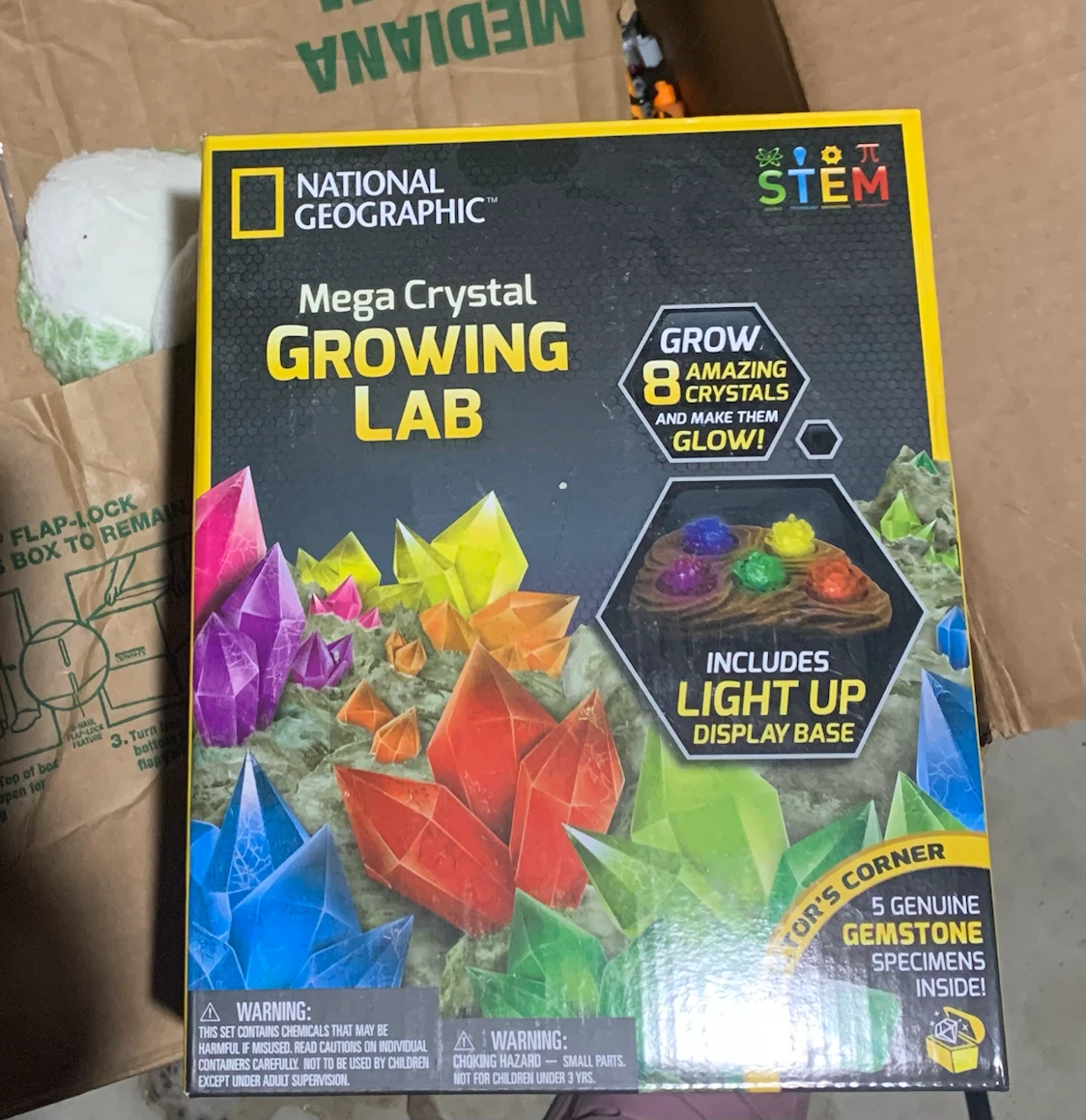 National Geographic Mega Crystal Growing Lab
