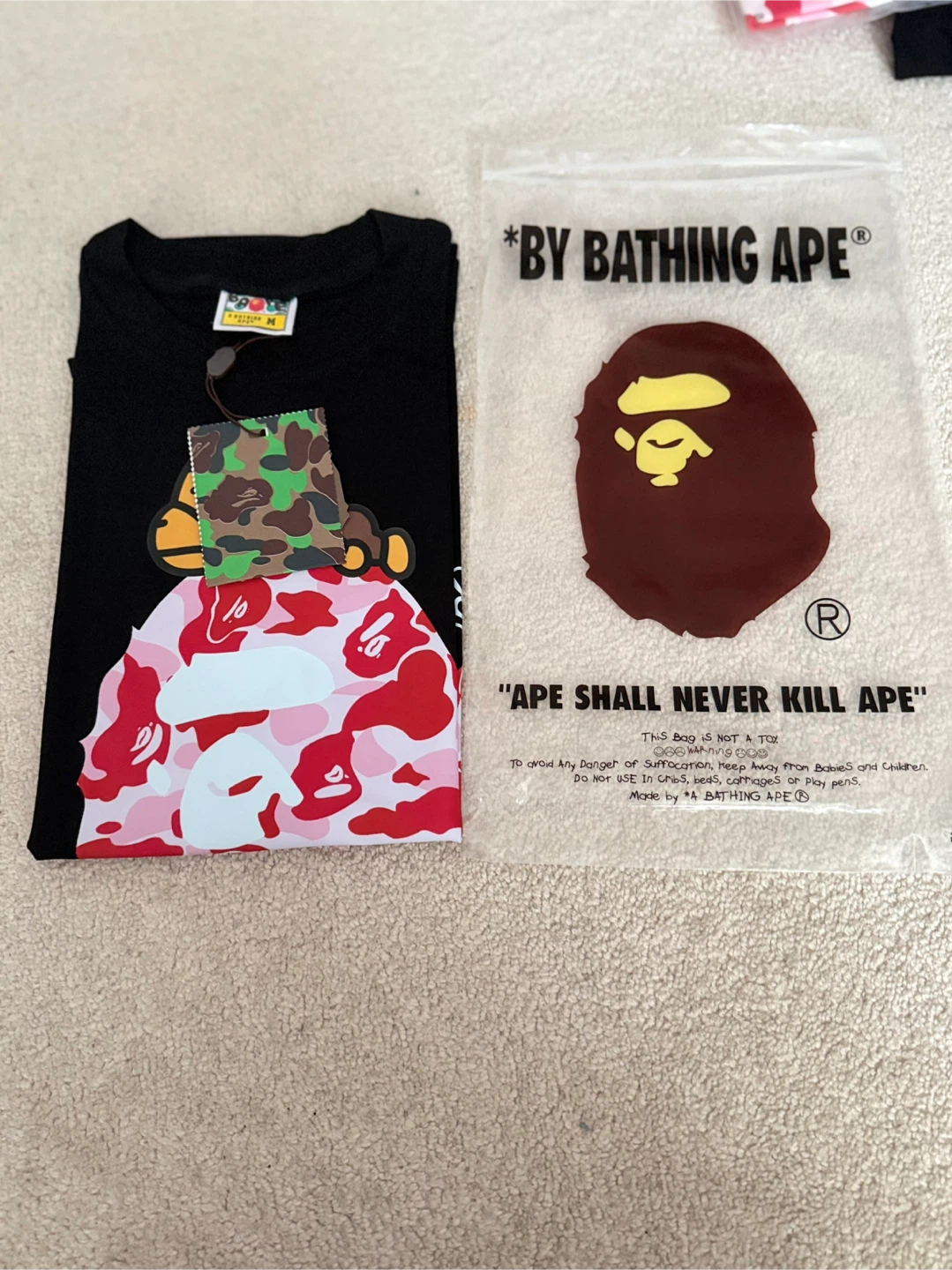 A Bathing Ape Graphic T-Shirt