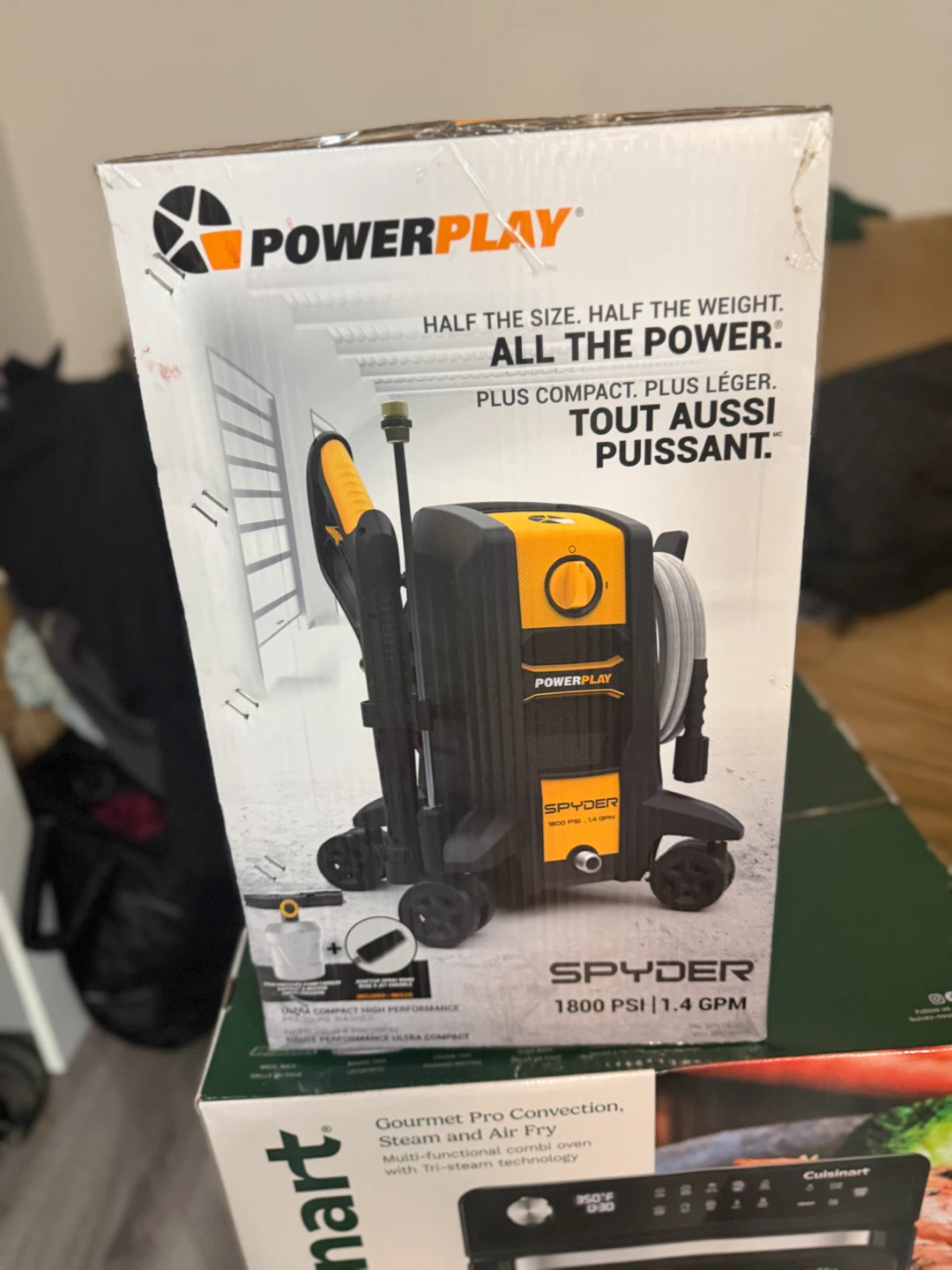 Brand New Powerplay Spyder Pressure Washer – 1800 PSI
