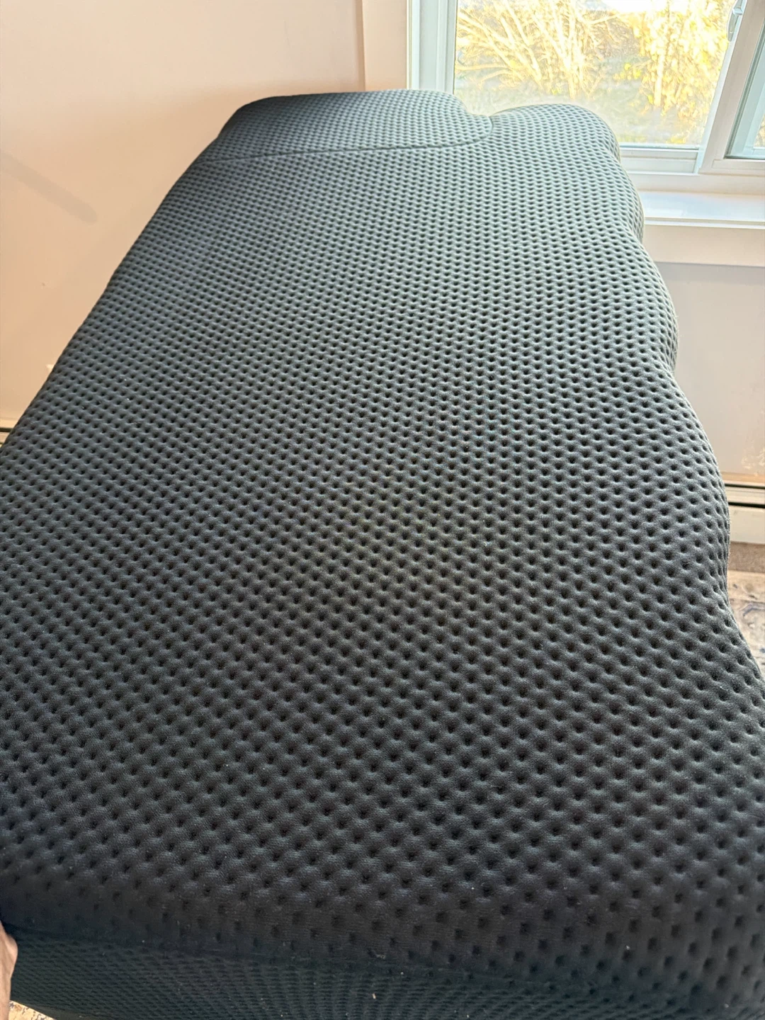 Black Tufted Sofa - photo 3