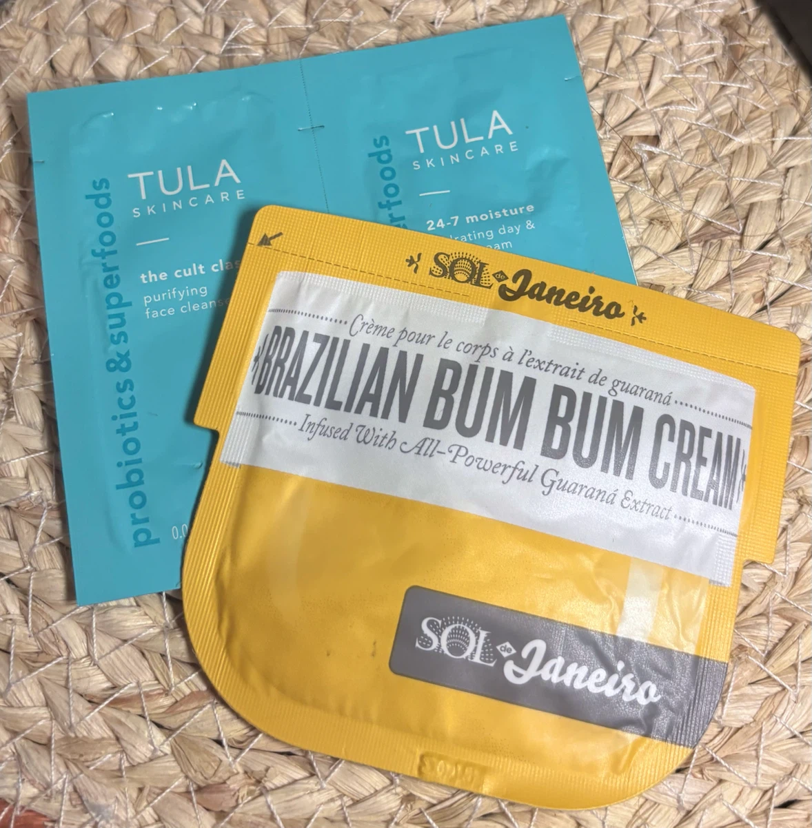 Tula Skincare and Sol de Janeiro Sample Pack (new)