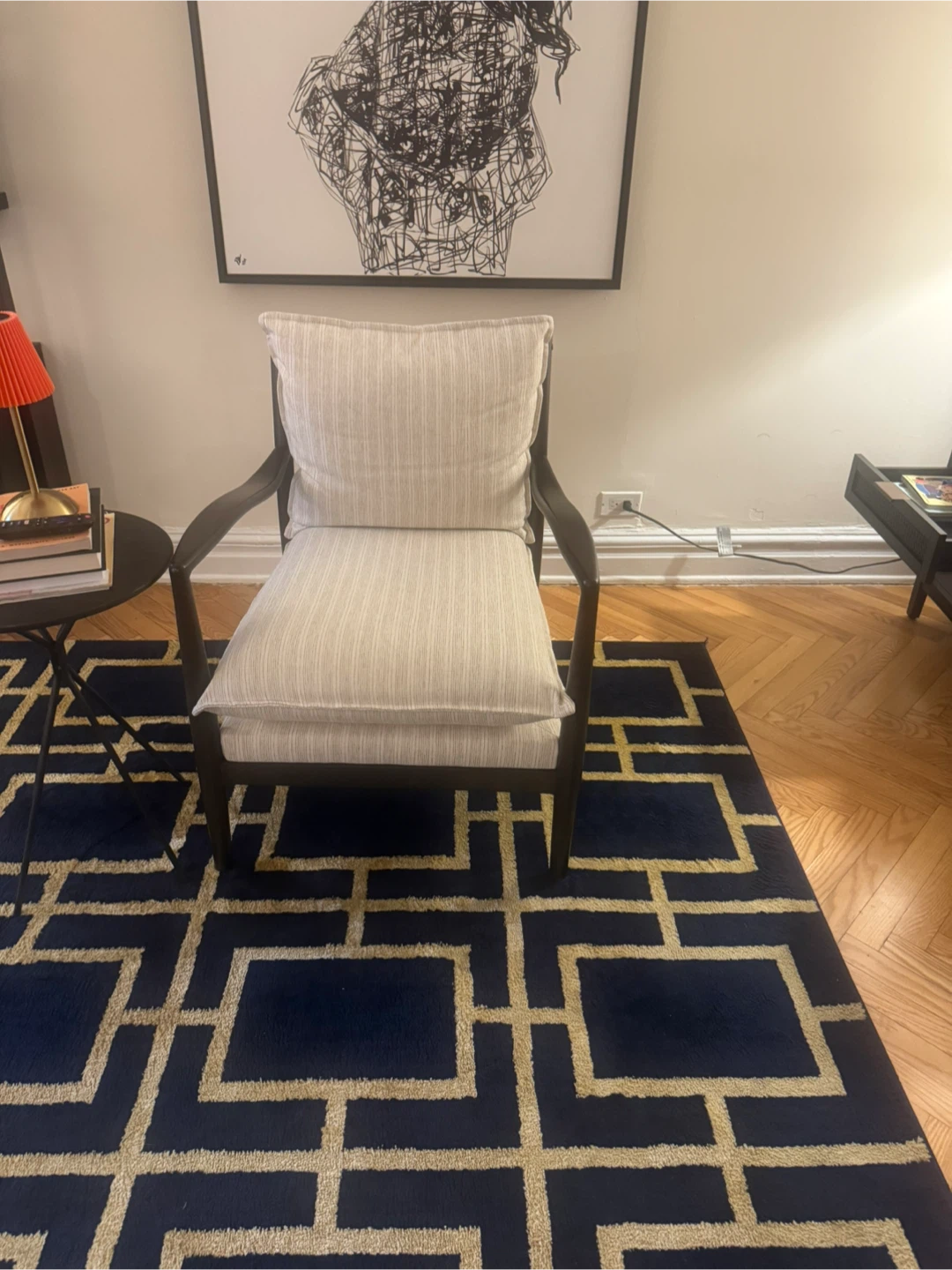 Mid-Century Modern Style Accent Chair
