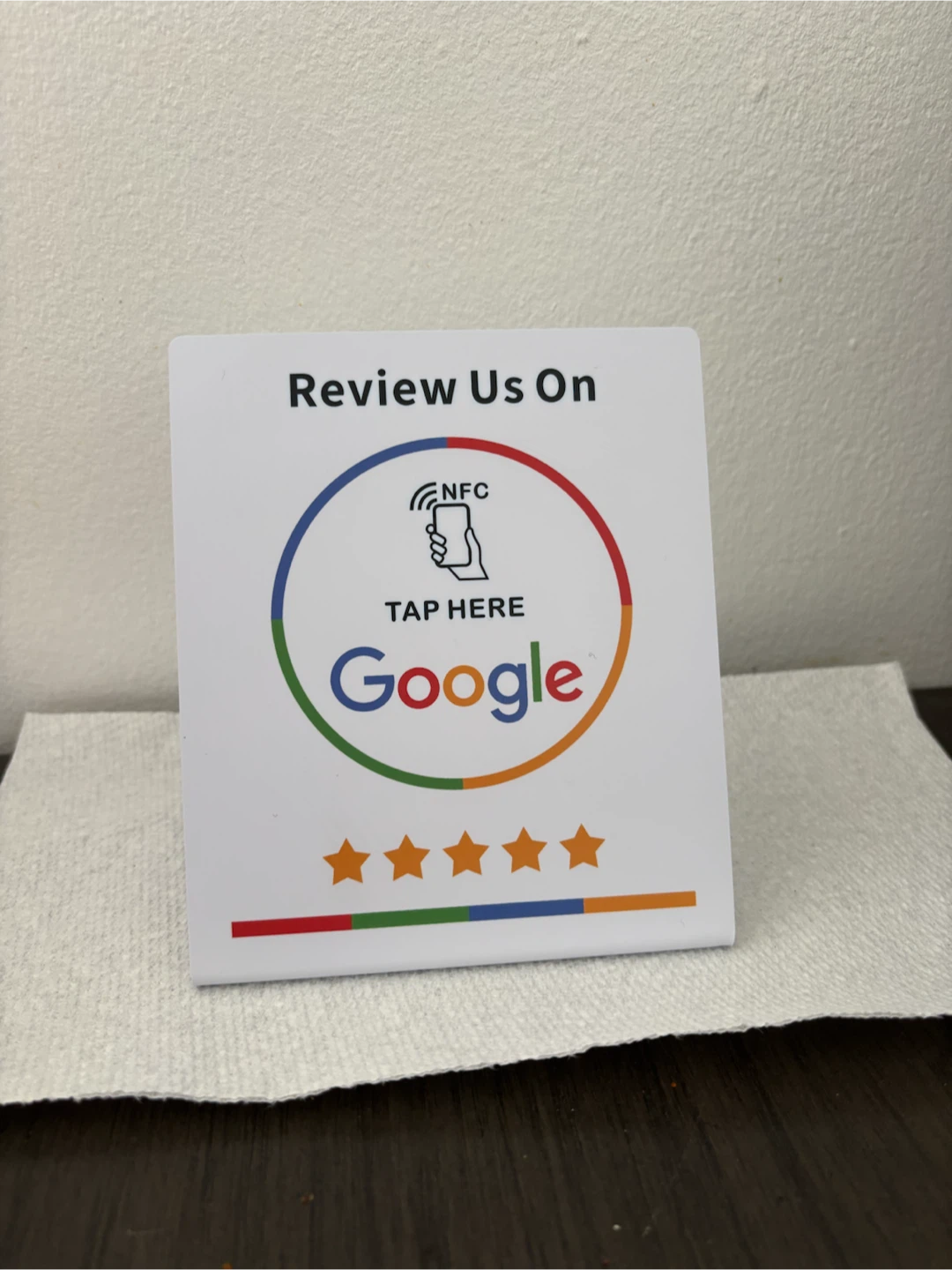 Google review card