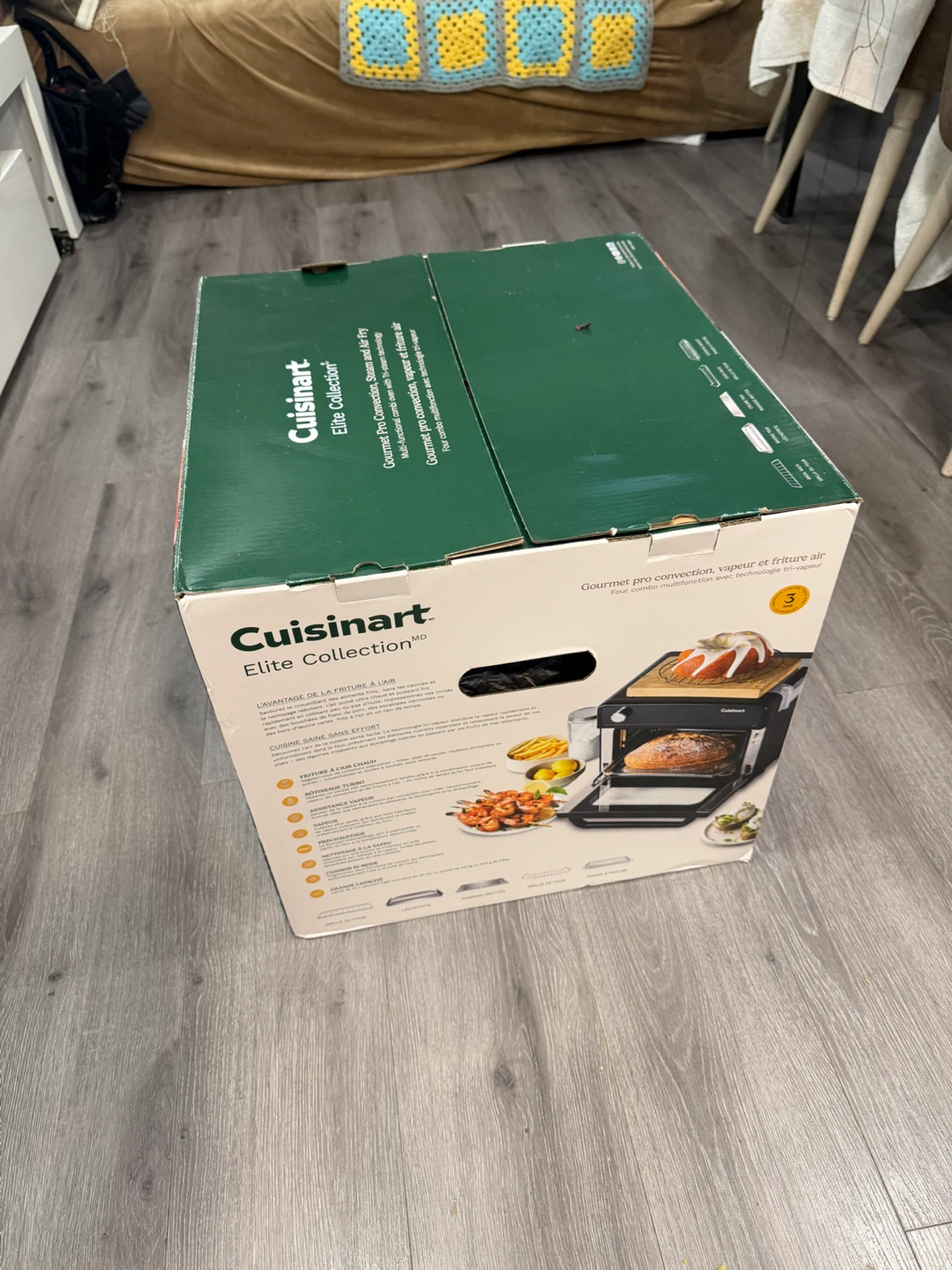 Brand New Cuisinart Gourmet Pro Steam & Air Fry Oven – CSO-500C - photo 3