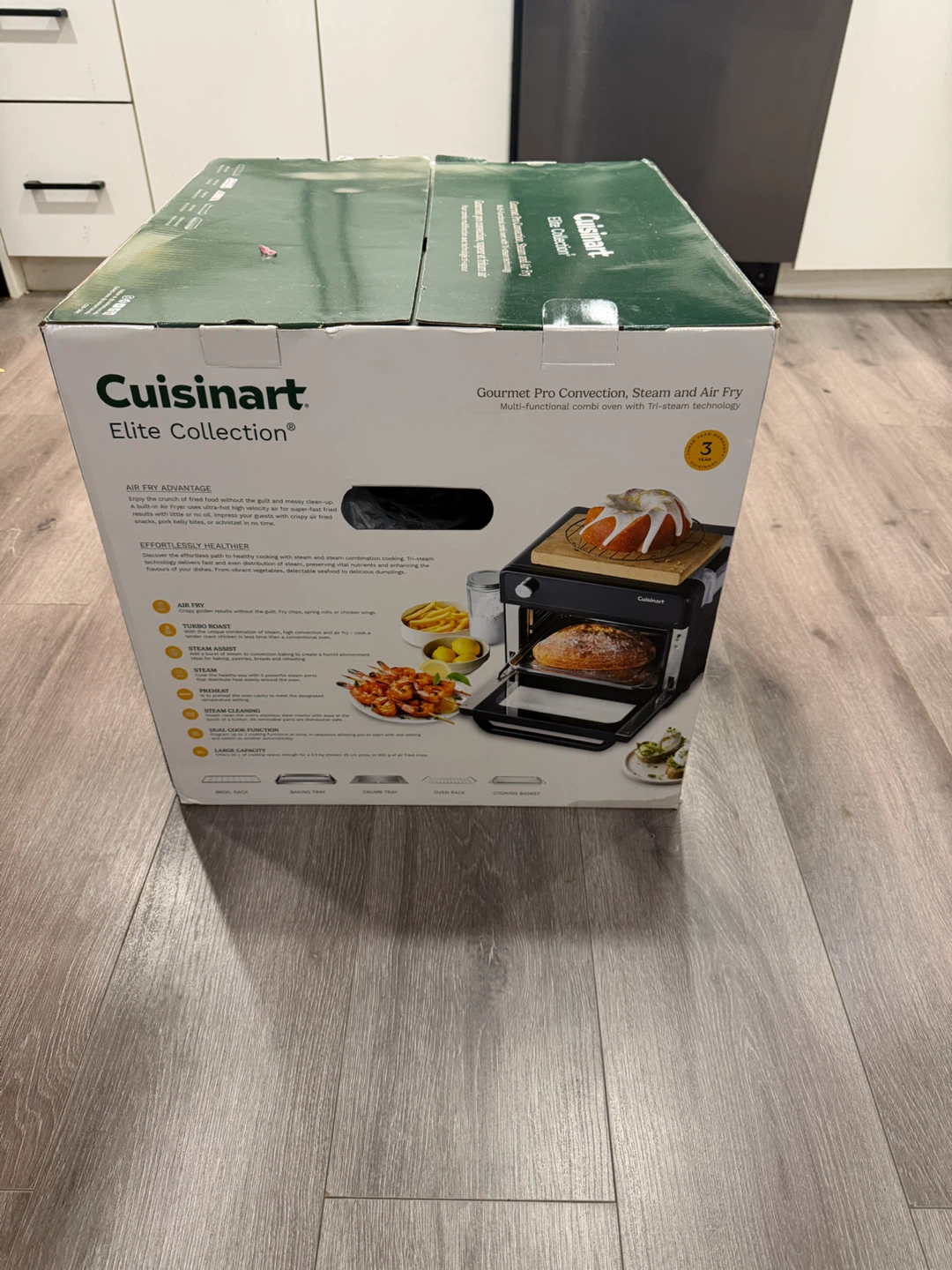 Brand New Cuisinart Gourmet Pro Steam & Air Fry Oven – CSO-500C - photo 5