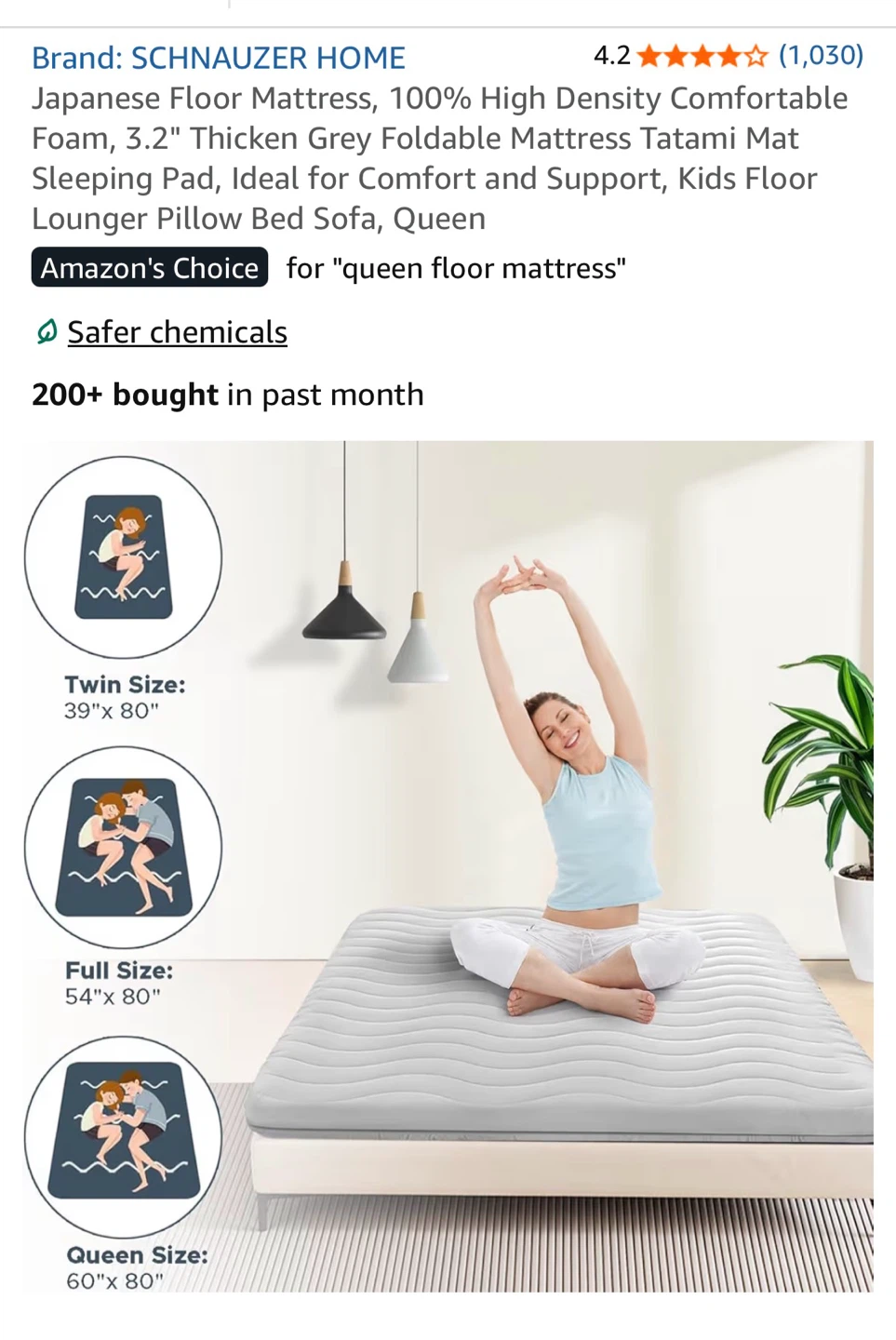 Queen Size Japanese Floor Mattress - photo 5