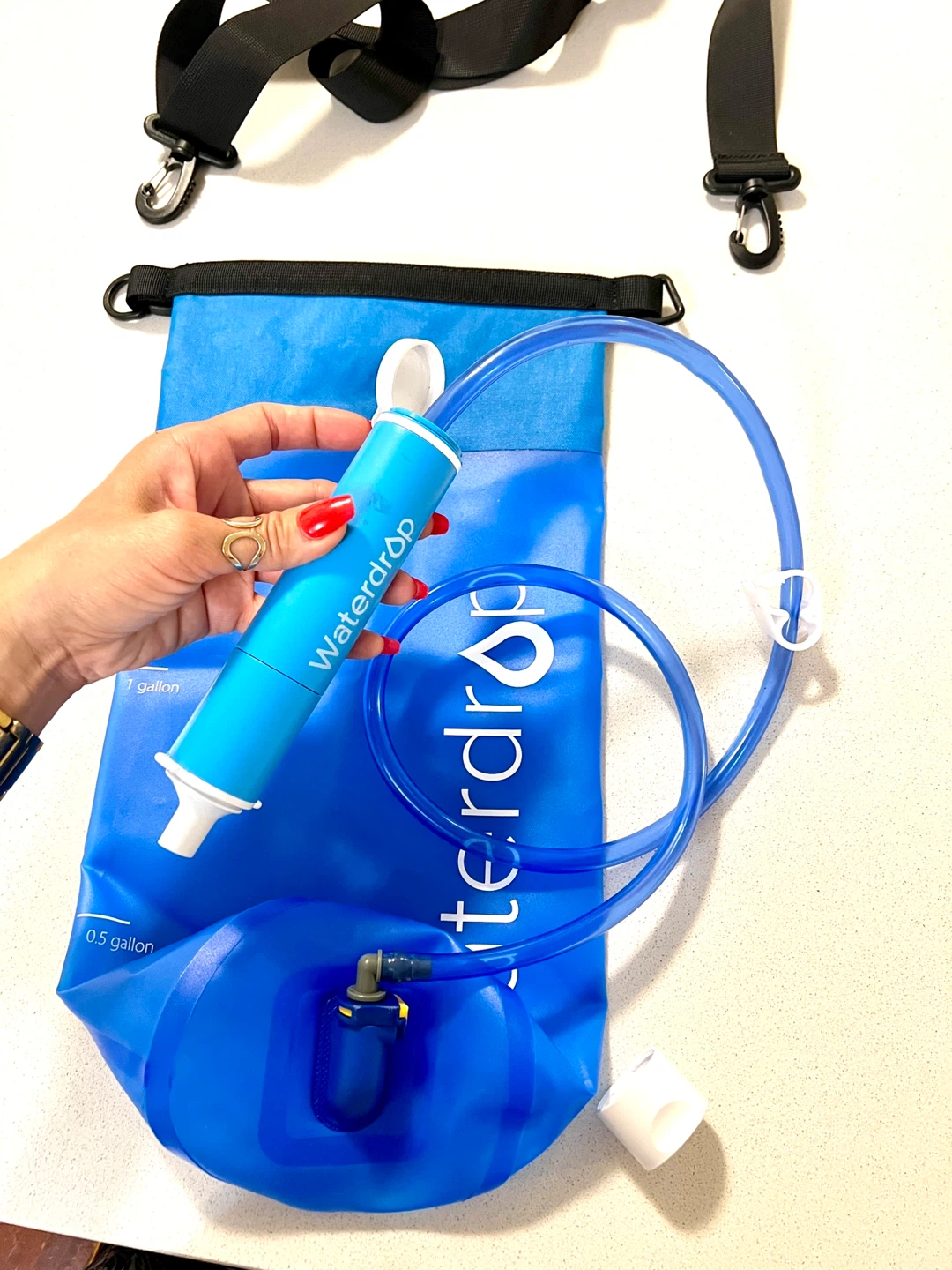 Waterdrop Gravity Water Filter Bag System