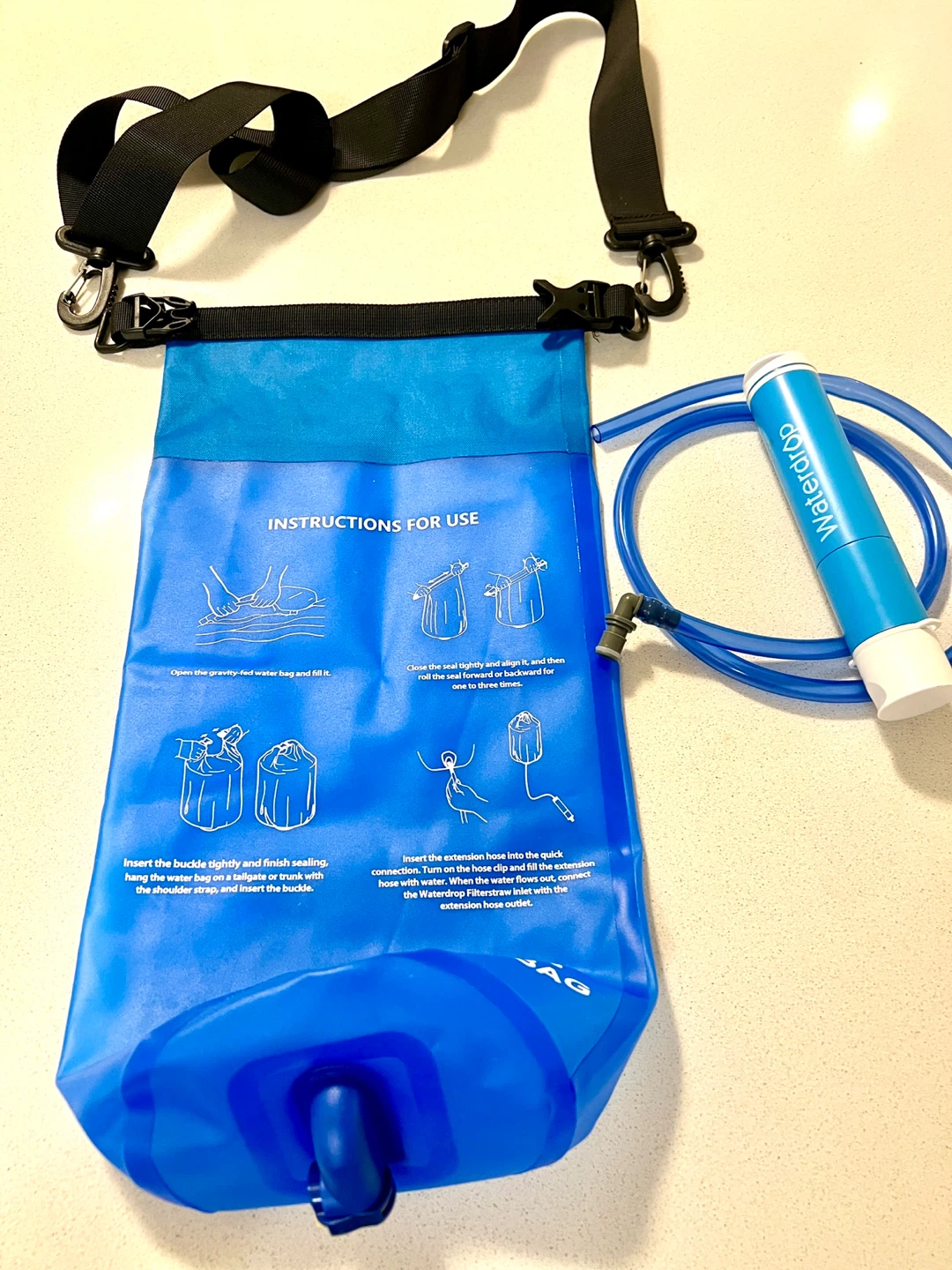 Waterdrop Gravity Water Filter Bag System - photo 4