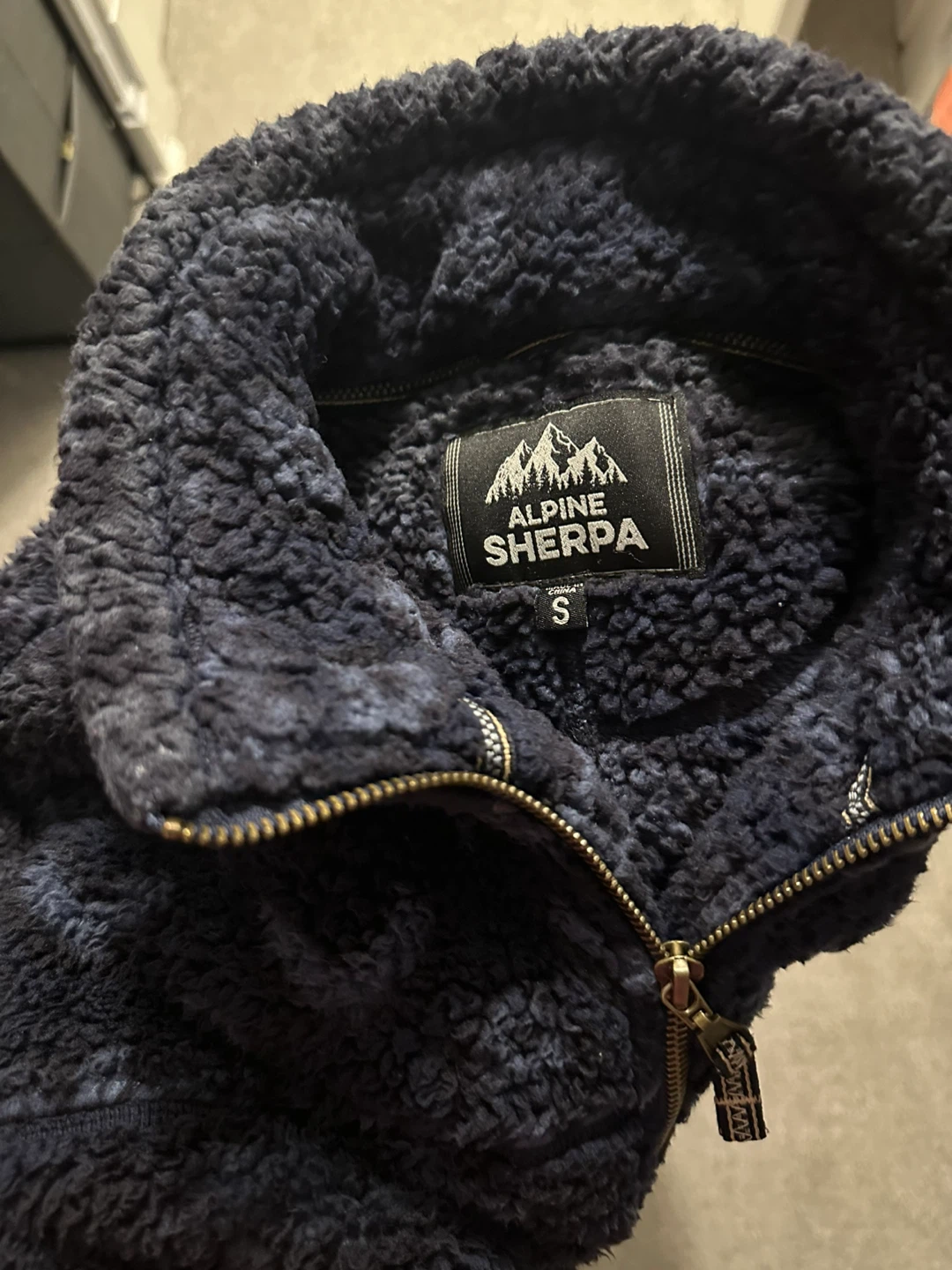 Alpine Sherpa Quarter-Zip Pullover Small - photo 3