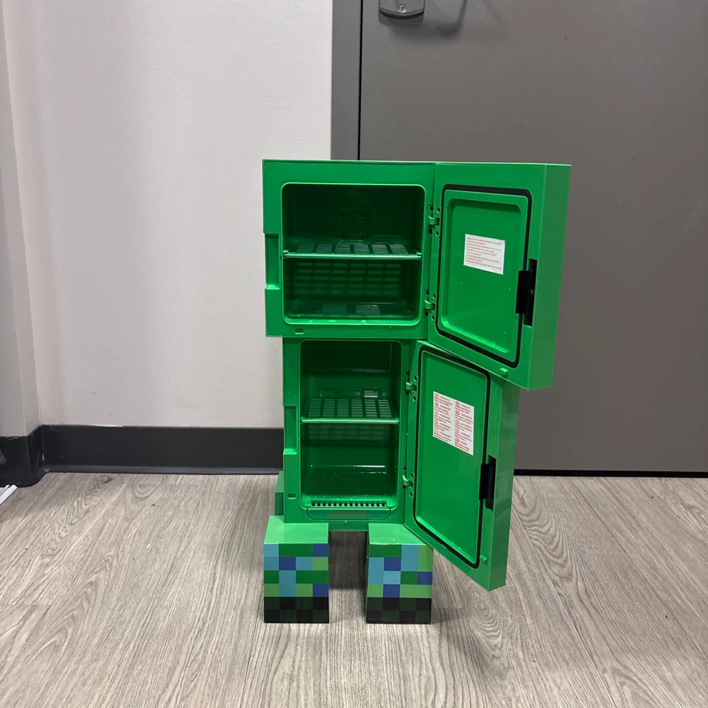 Minecraft Creeper fridge - photo 3