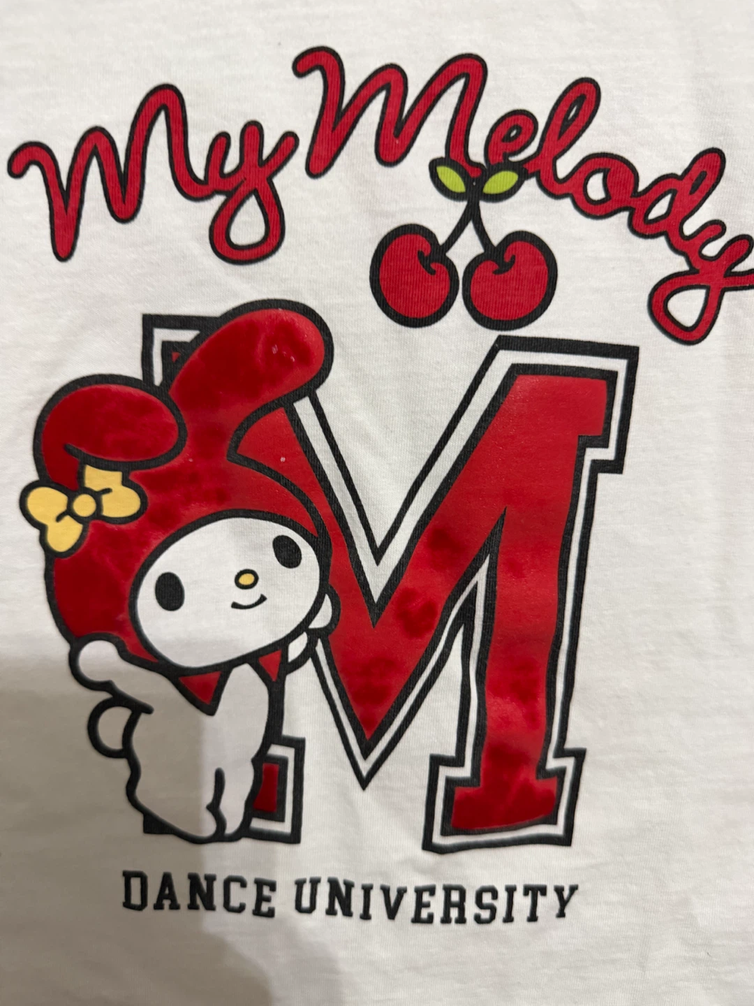 9/10 Zara My melody velvet embroidered girls t shirt - photo 2