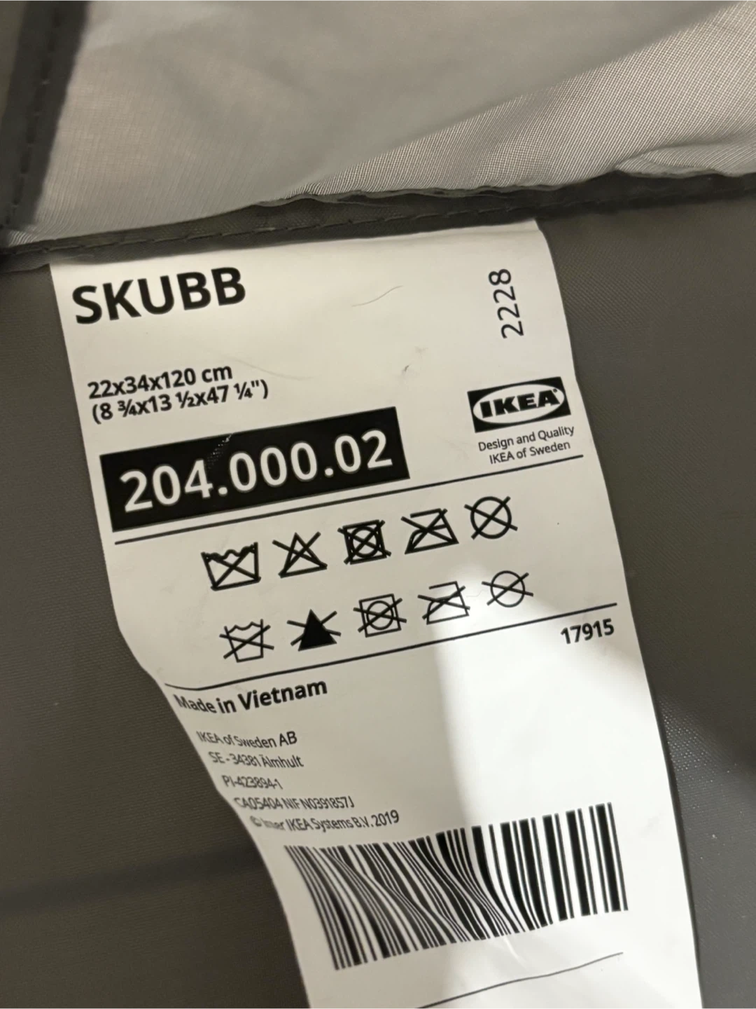 IKEA SKUBB Hanging Closet Organizer - photo 2