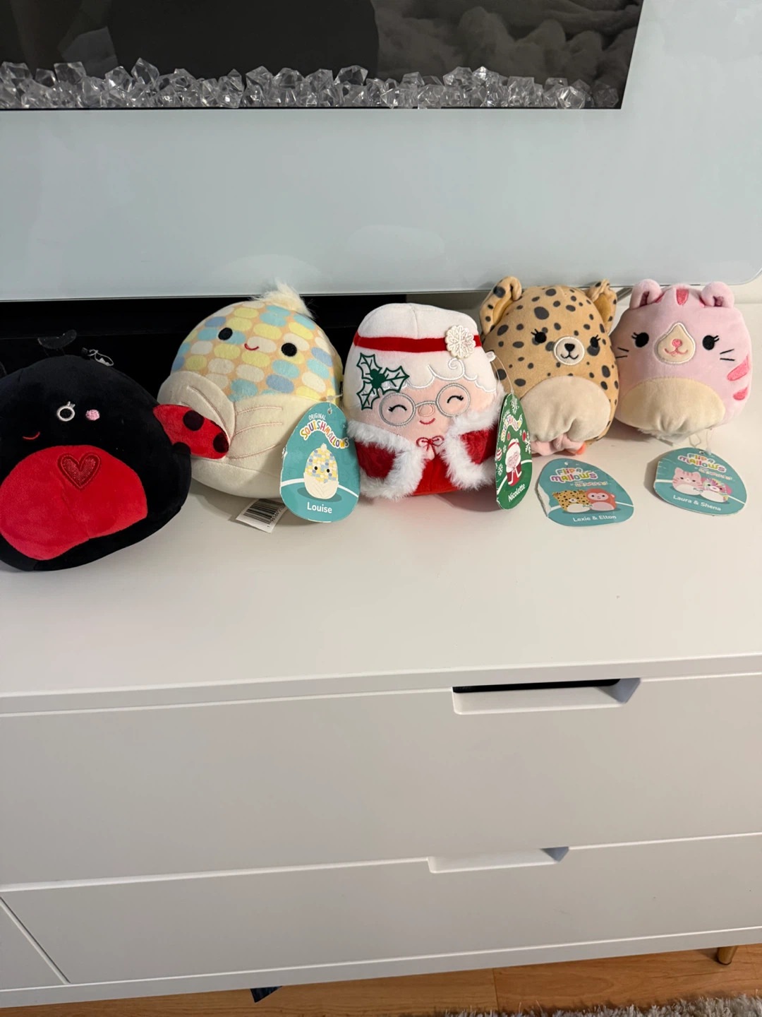 Bundle of 5-4 inch Squishmallows