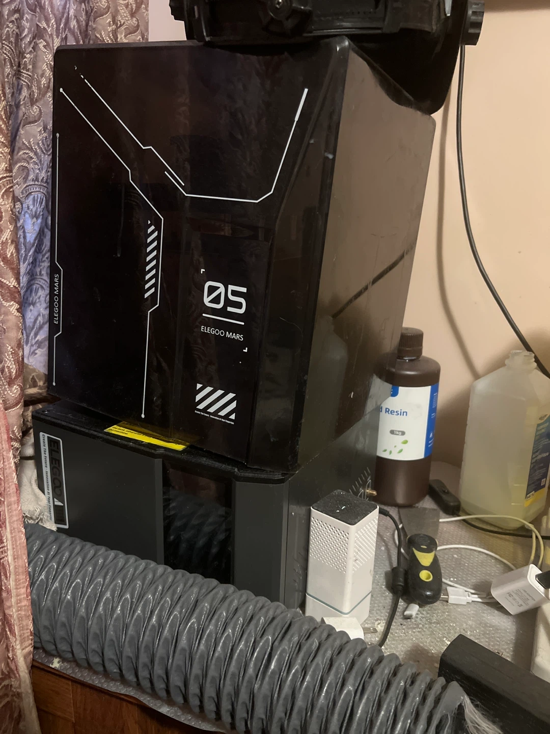 Elegoo Mars 3D Printer and Mercury Plus Wash and Cure Station