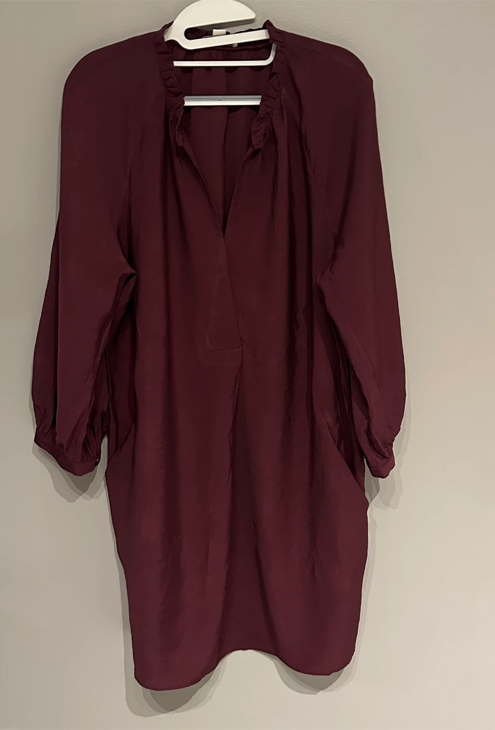 Burgundy Tunic Dress - New - $15 - East York