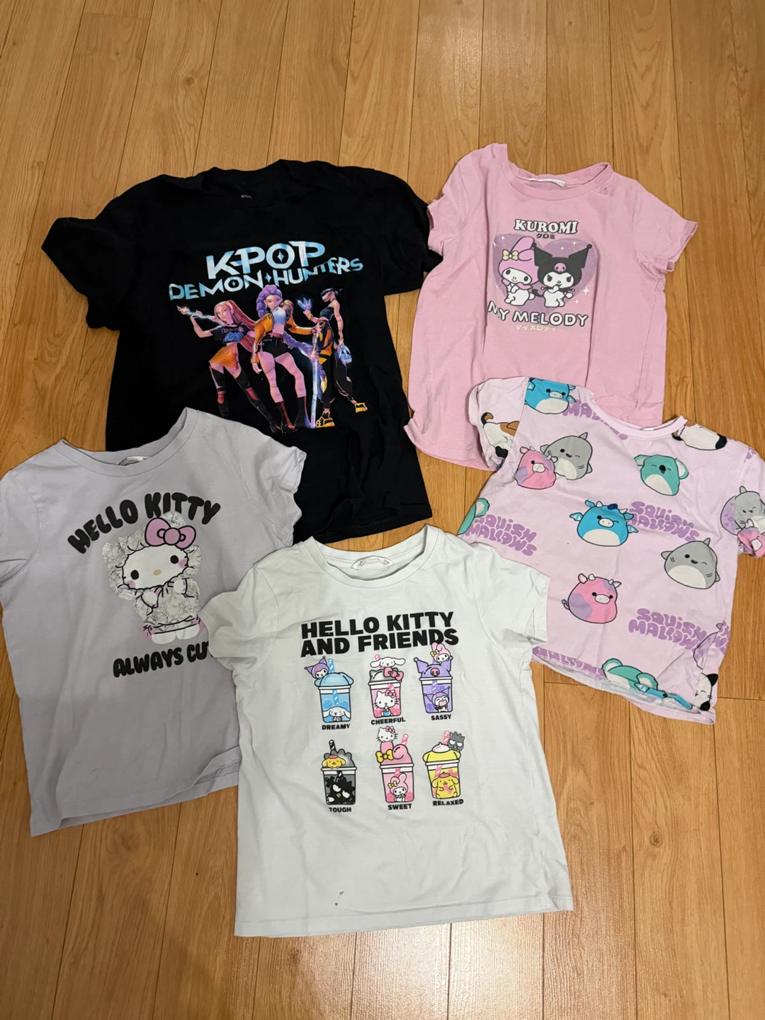 8/10 girls t-shirt bundle