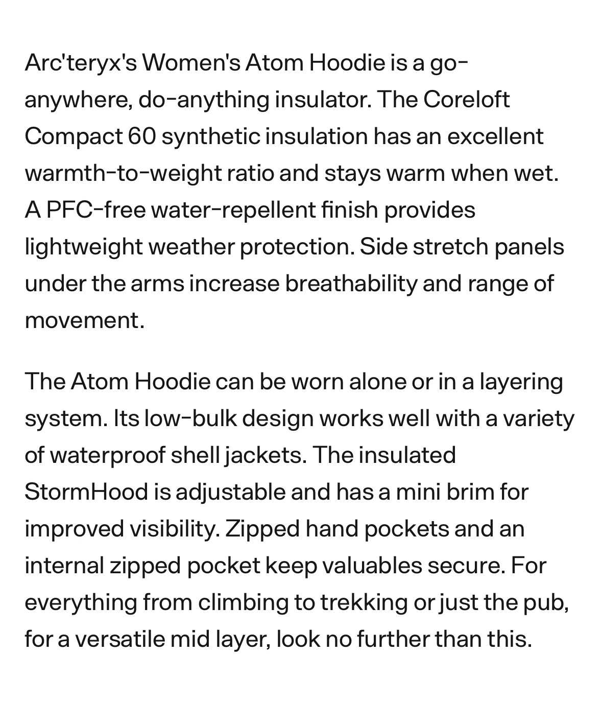 Arc'teryx Atom Hoody - photo 3