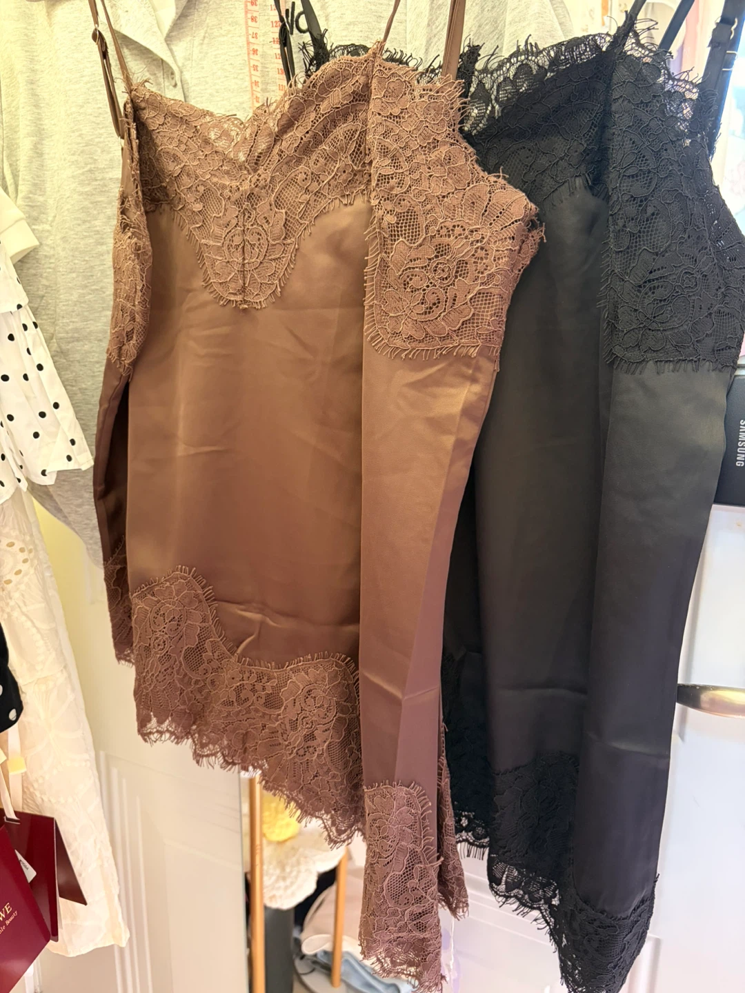 Basic Lace Camisoles Tops