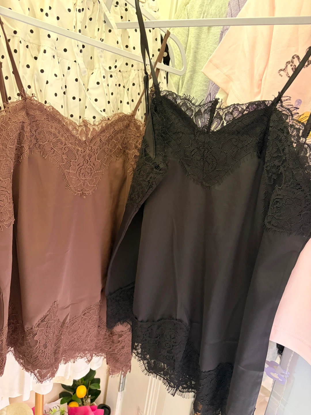 Basic Lace Camisoles Tops - photo 2