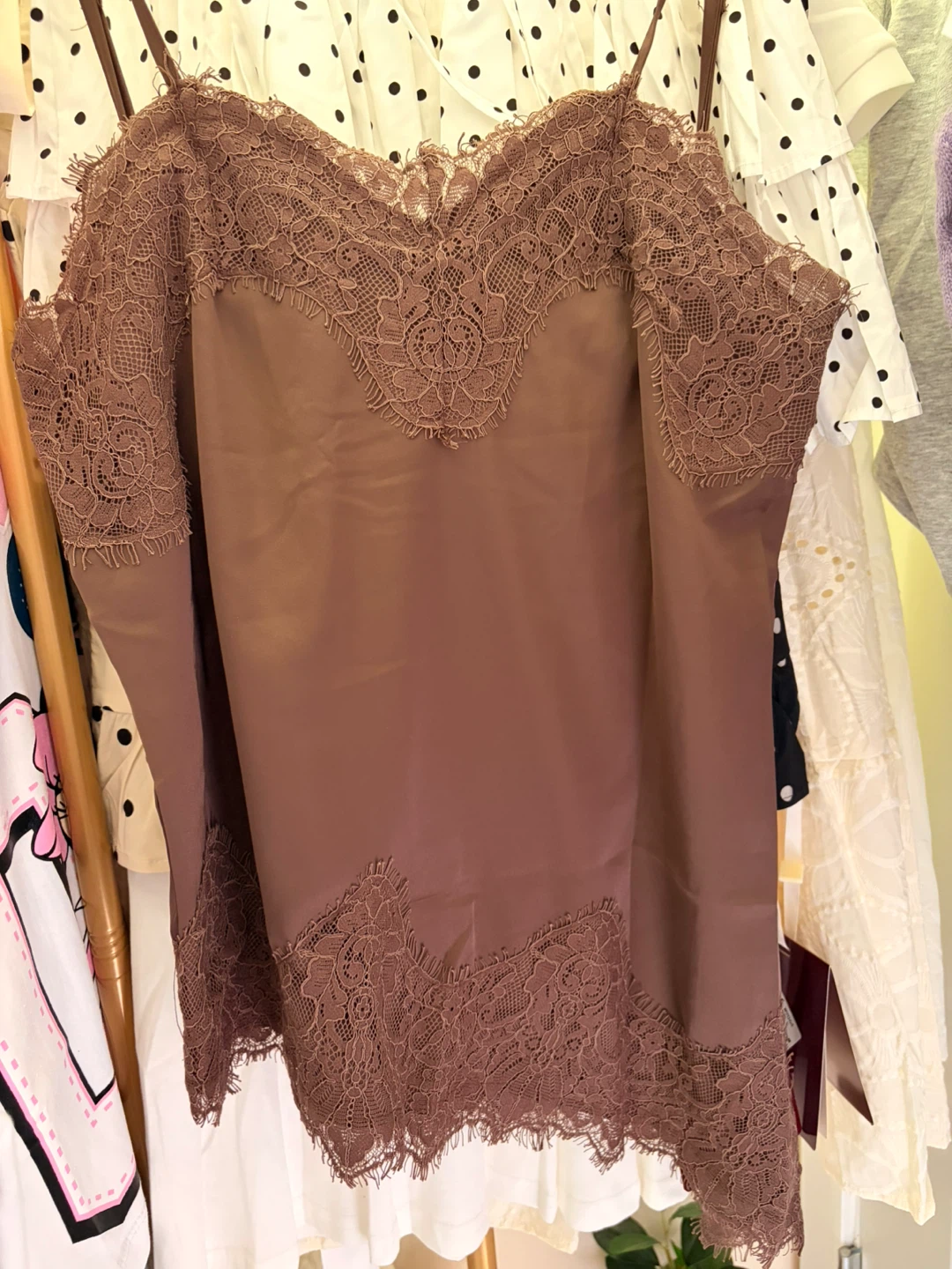 Basic Lace Camisoles Tops - photo 5