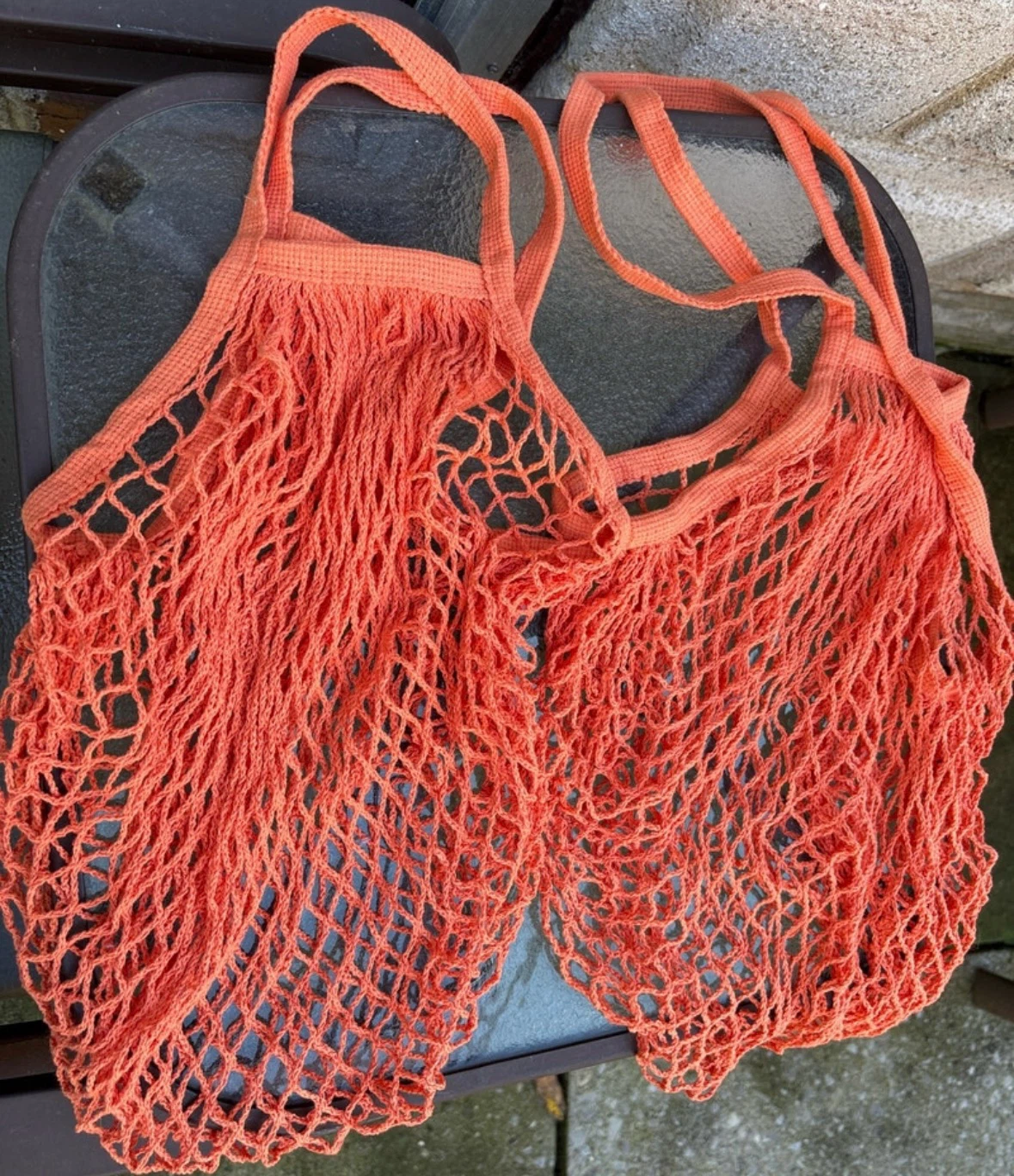 Reusable Cotton Mesh Produce Bags