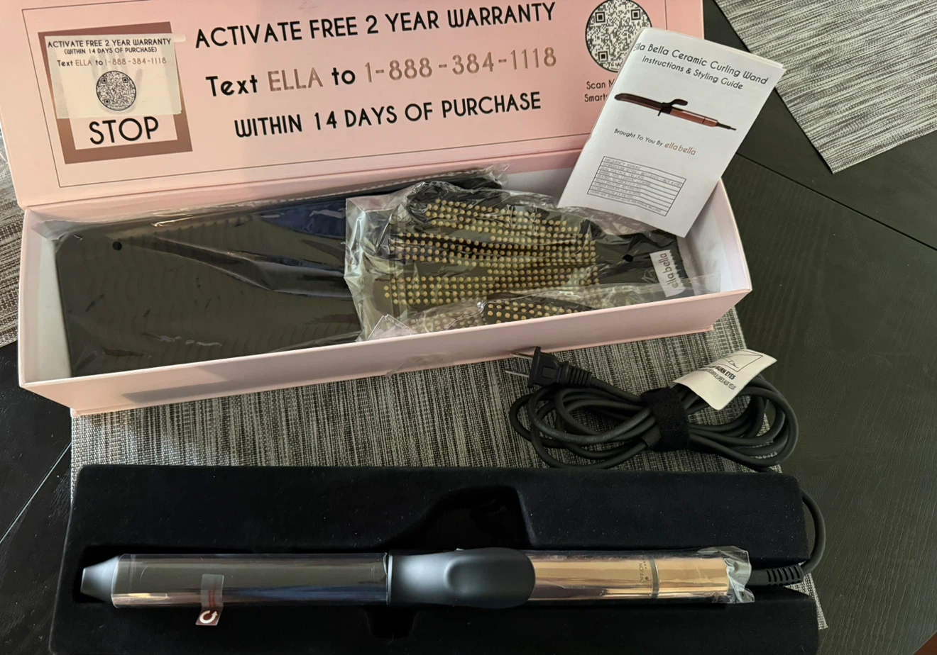 Ella Bella Ceramic Curling Wand 1 Inch - photo 2