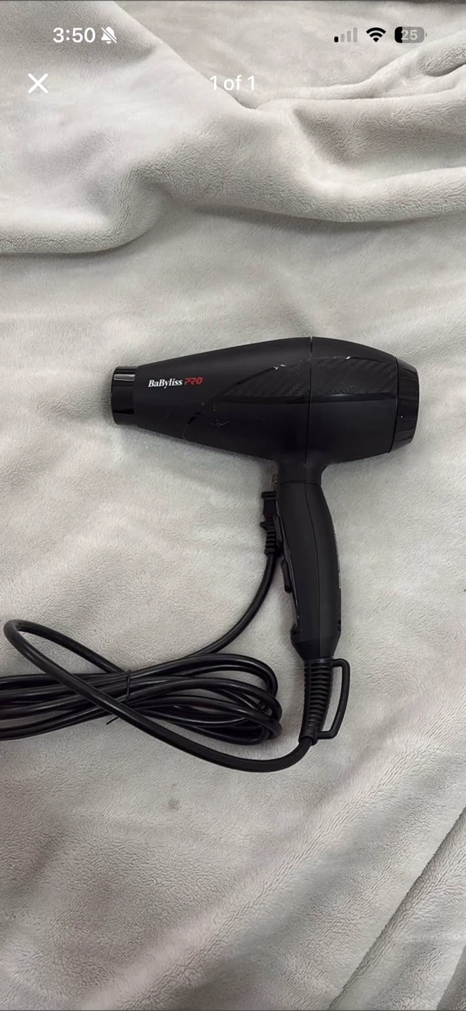 Babyliss PRO hairdryer