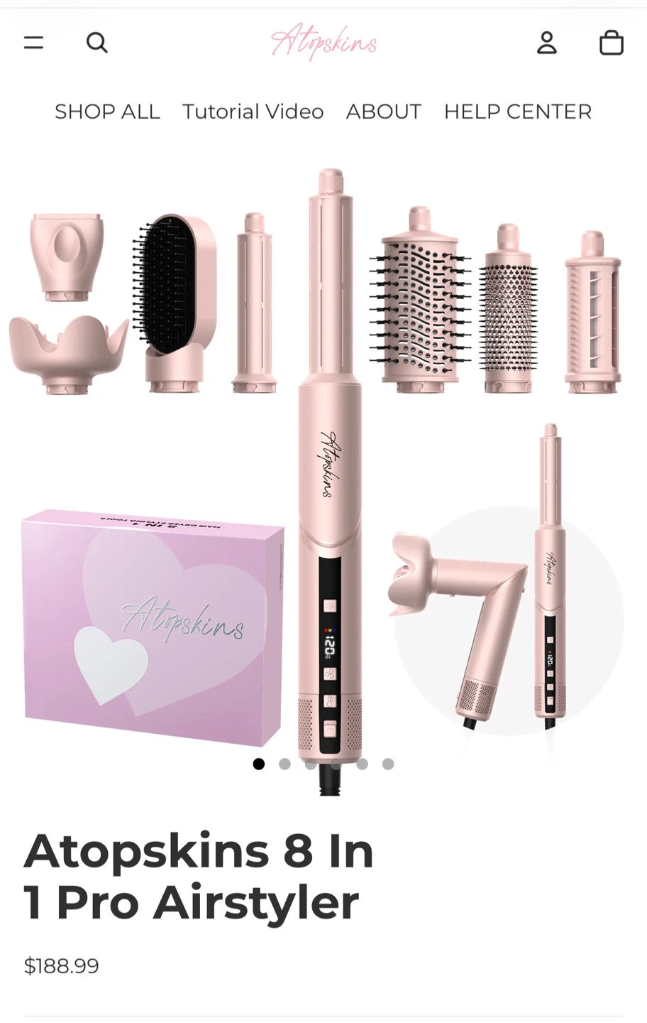 Atopskins 8 in 1 Pro Airstyler - photo 4