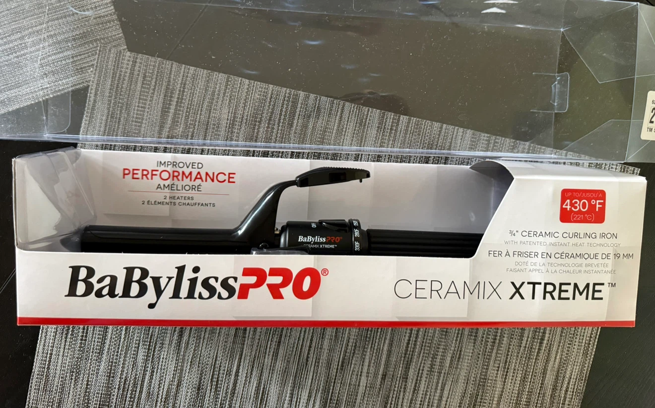 BaBylissPRO Ceramix Xtreme 3/4" Curling Iron