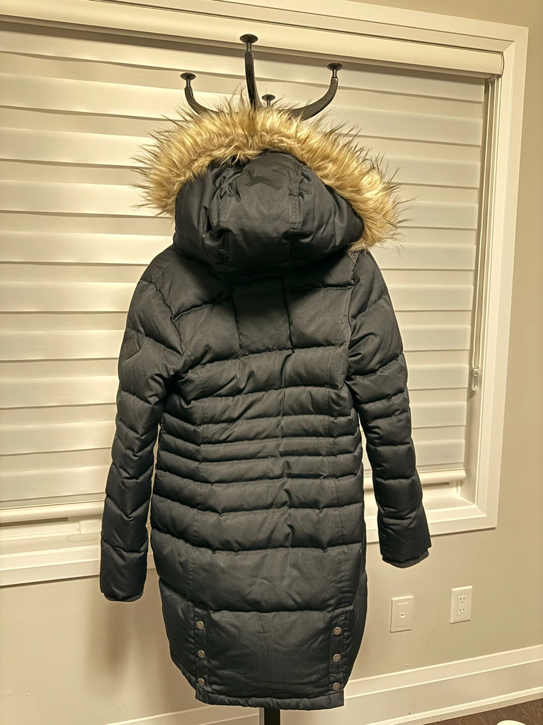 Hollister Ultimate Down Parka, Black, Small - photo 3