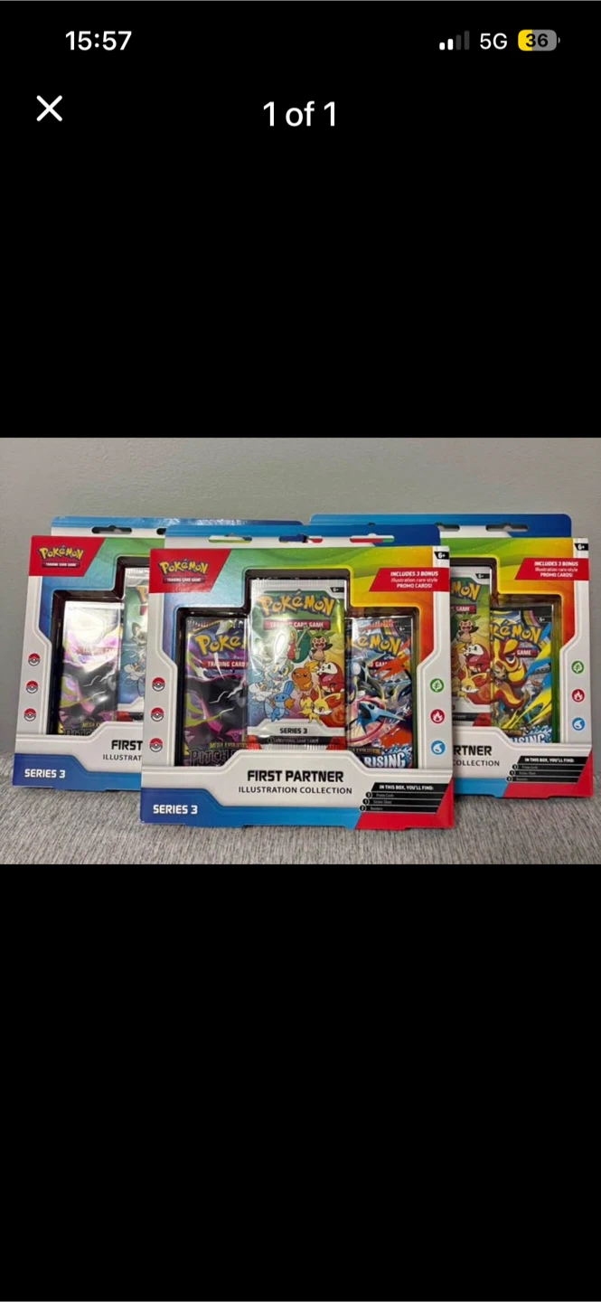 Pokémon First Partner Illustration Collection Series 3