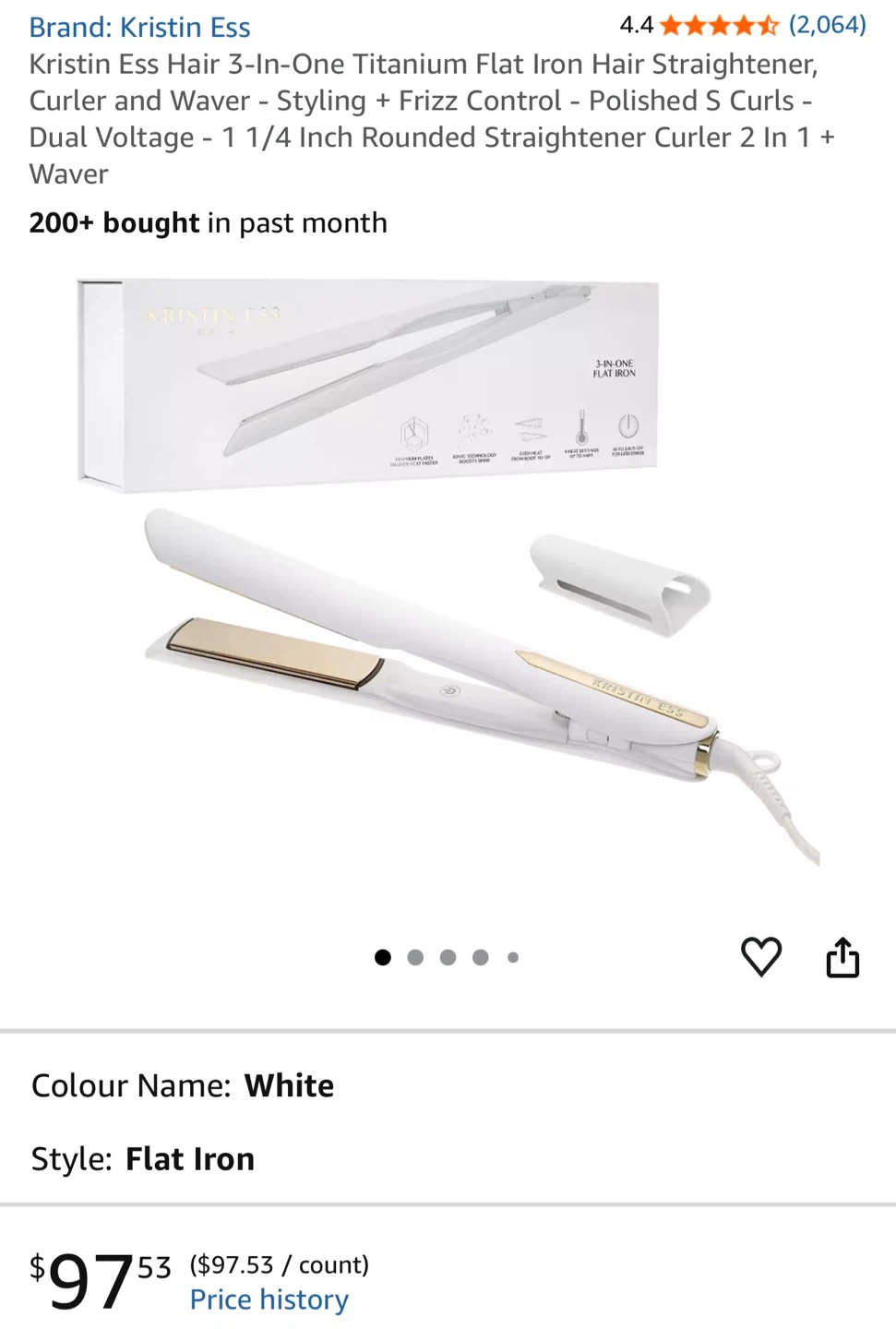 Kristin Ess 3-in-One Flat Iron - photo 4