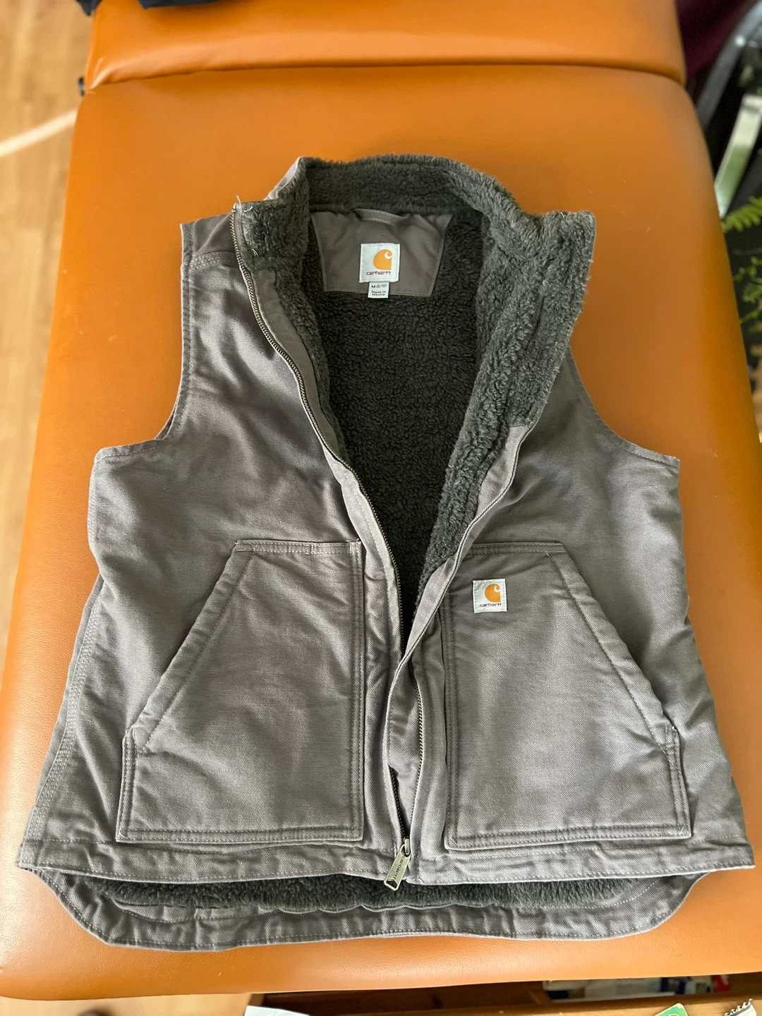 Carhartt Sherpa-Lined Vest - Grey - photo 3