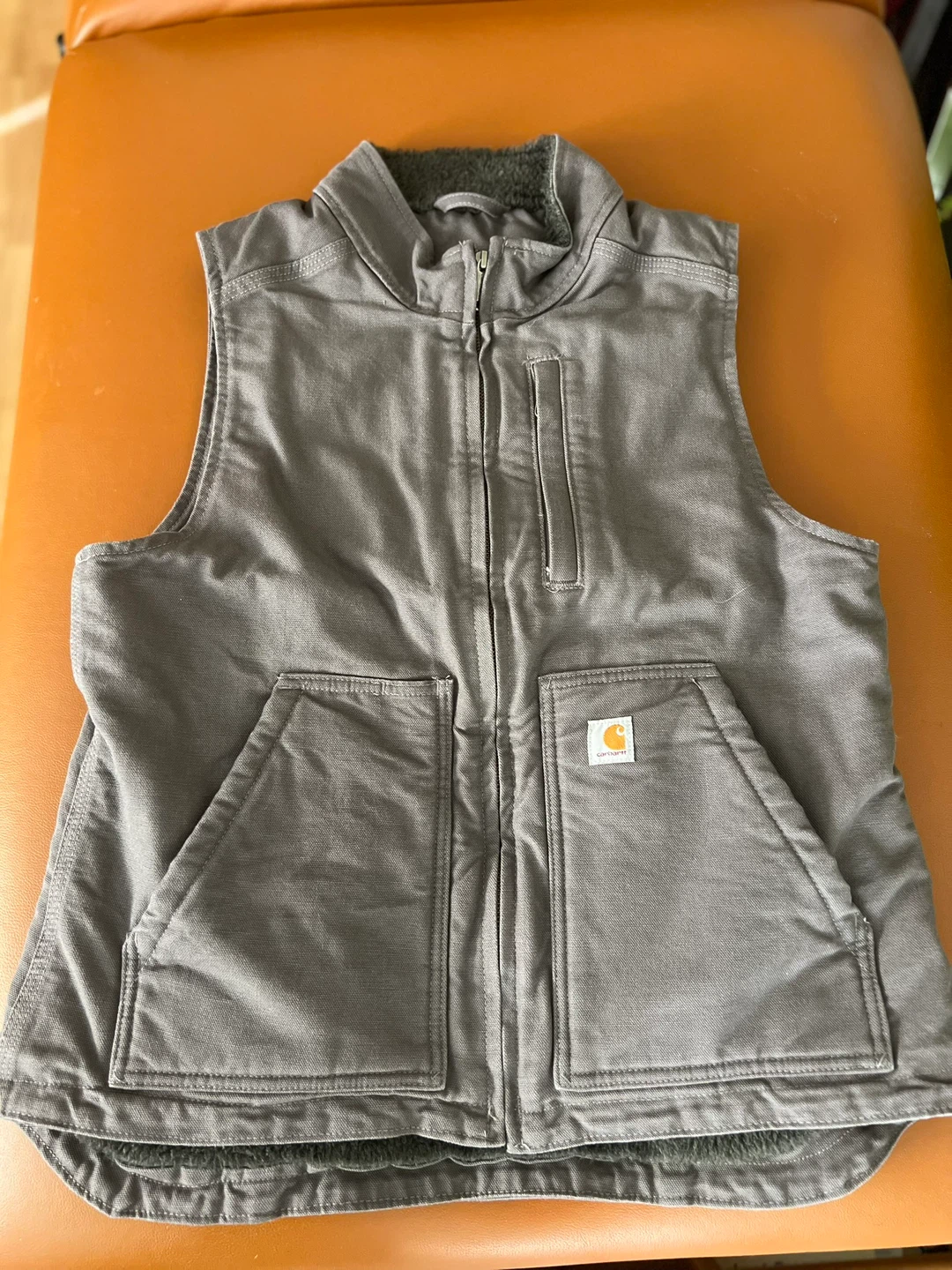 Carhartt Sherpa-Lined Vest - Grey - photo 4