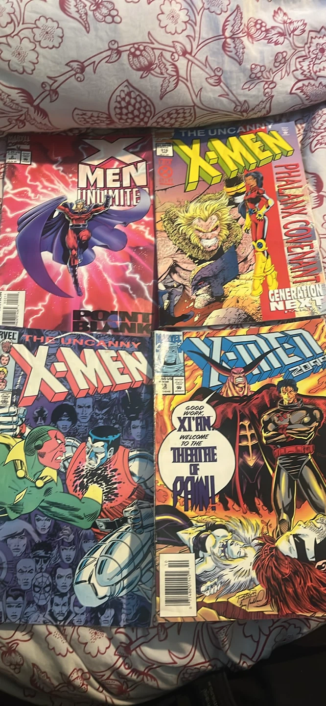 Assorted Vintage Marvel and DC Comic Books