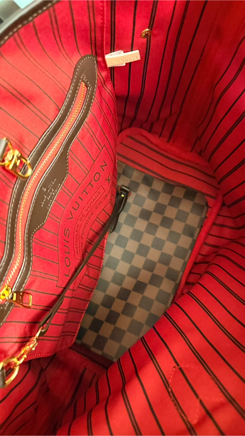 Louis Vuitton Damier Ebene Neverfull MM - photo 2