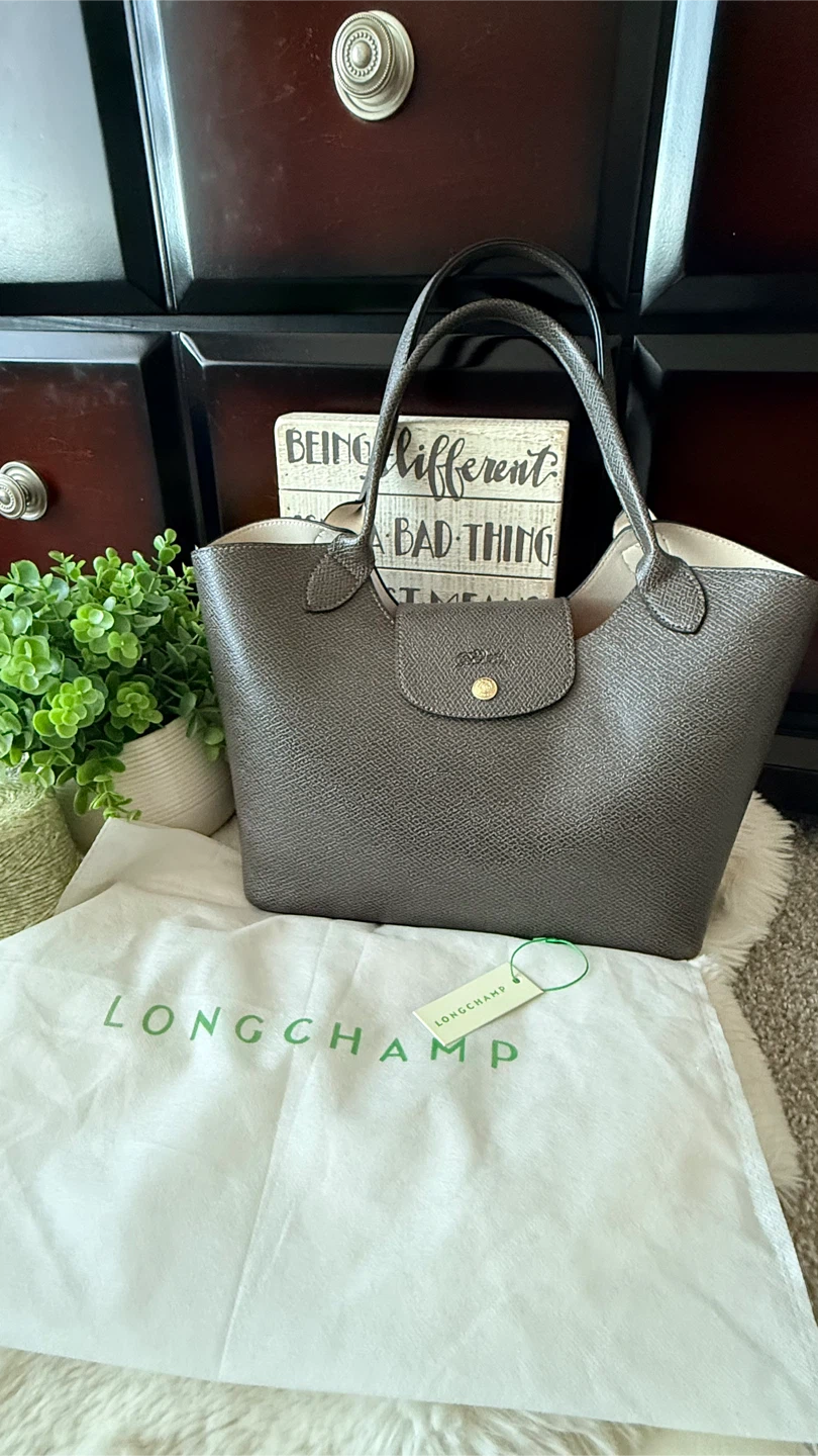 Longchamp Le Pliage Filet Tote Bag Grey - photo 2