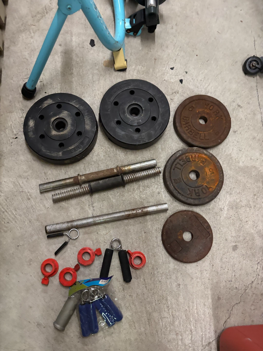 Assorted Home Fitness Equipment Lot - photo 3