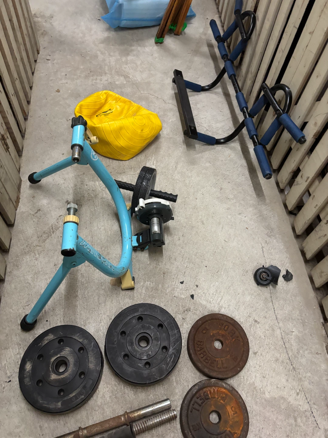 Assorted Home Fitness Equipment Lot - photo 4